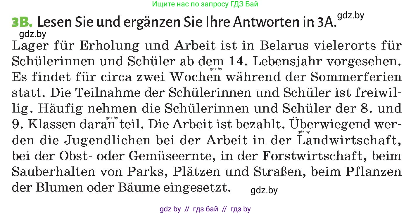 Немецкий язык (Deutsch), 10 класс Учебник (Schülerbuch), авторы: Будько Антонина Филипповна (Budjko Antonina), Курьян Владимир Владимирович (Kurjan Wladimir), издательство Адукацыя i выхаванне, Минск, 2026, голубого цвета, страница 185, номер 3, Условие (продолжение 2)