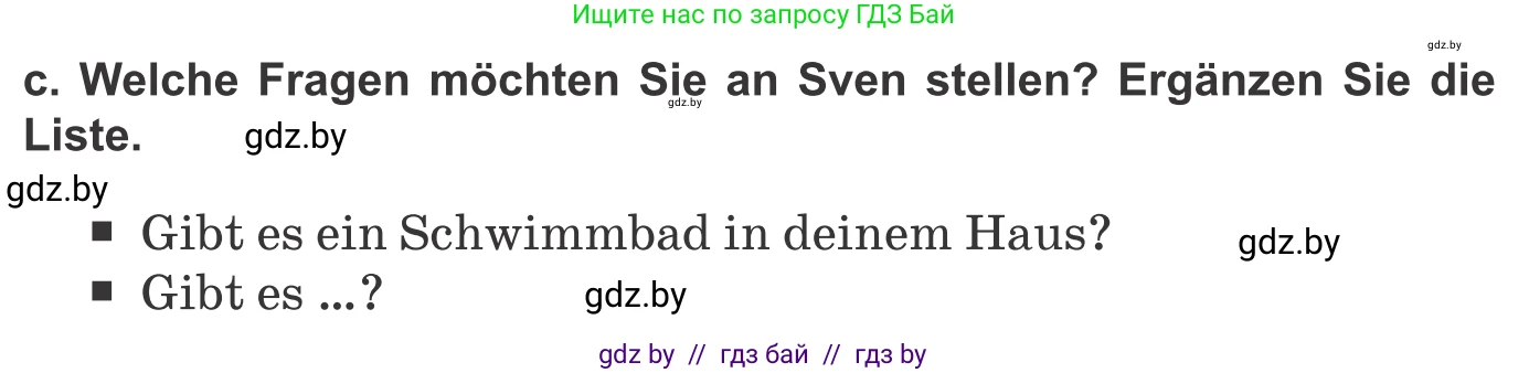 Немецкий язык (Deutsch), 10 класс Учебник (Schülerbuch), авторы: Будько Антонина Филипповна (Budjko Antonina), Урбанович Инна Ювинальевна (Urbanowitsch Ina), издательство Вышэйшая школа, Минск, 2018, оранжевого цвета, страница 13, номер 6c, Условие