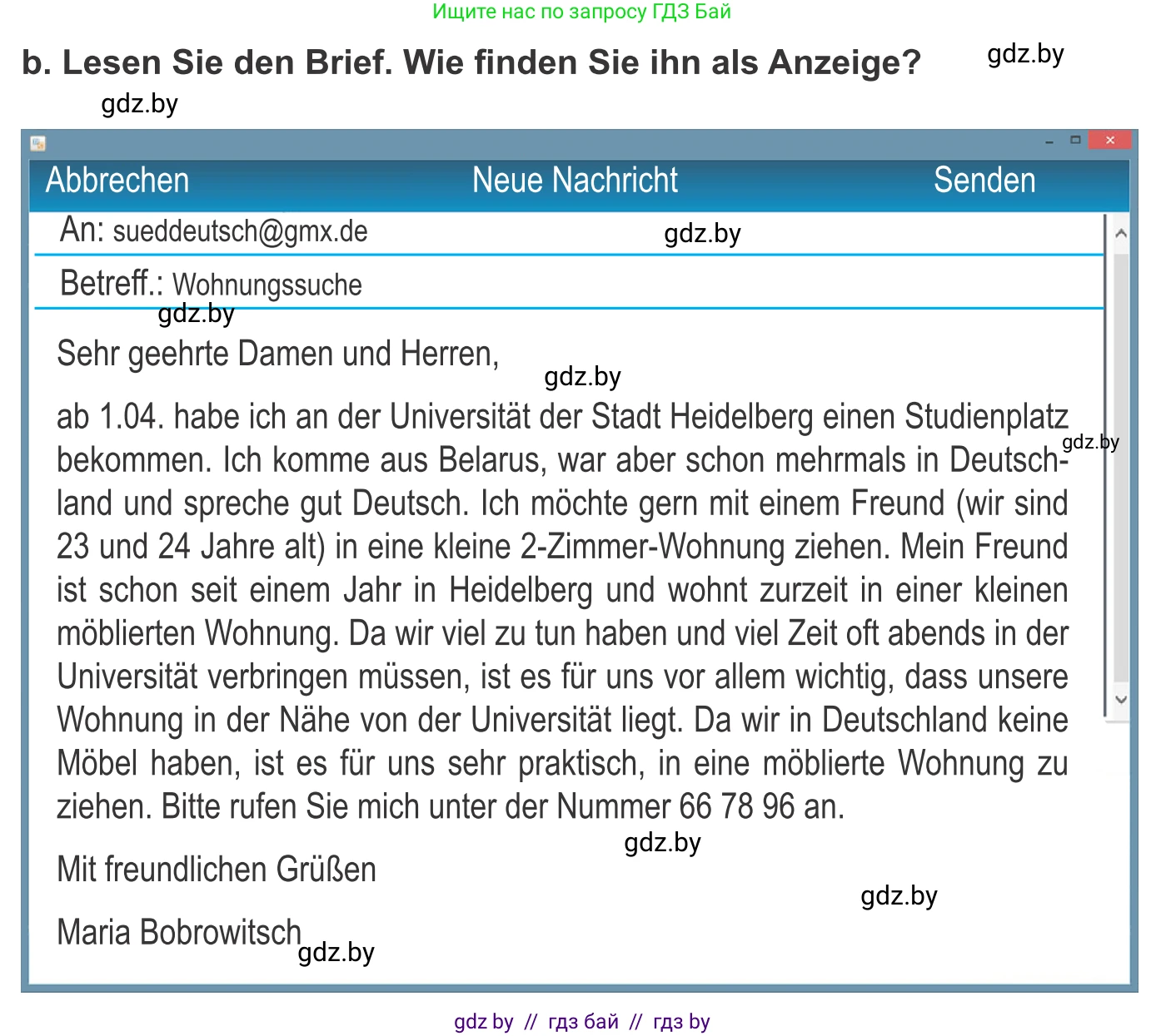 Немецкий язык (Deutsch), 10 класс Учебник (Schülerbuch), авторы: Будько Антонина Филипповна (Budjko Antonina), Урбанович Инна Ювинальевна (Urbanowitsch Ina), издательство Вышэйшая школа, Минск, 2018, оранжевого цвета, страница 25, номер 6b, Условие