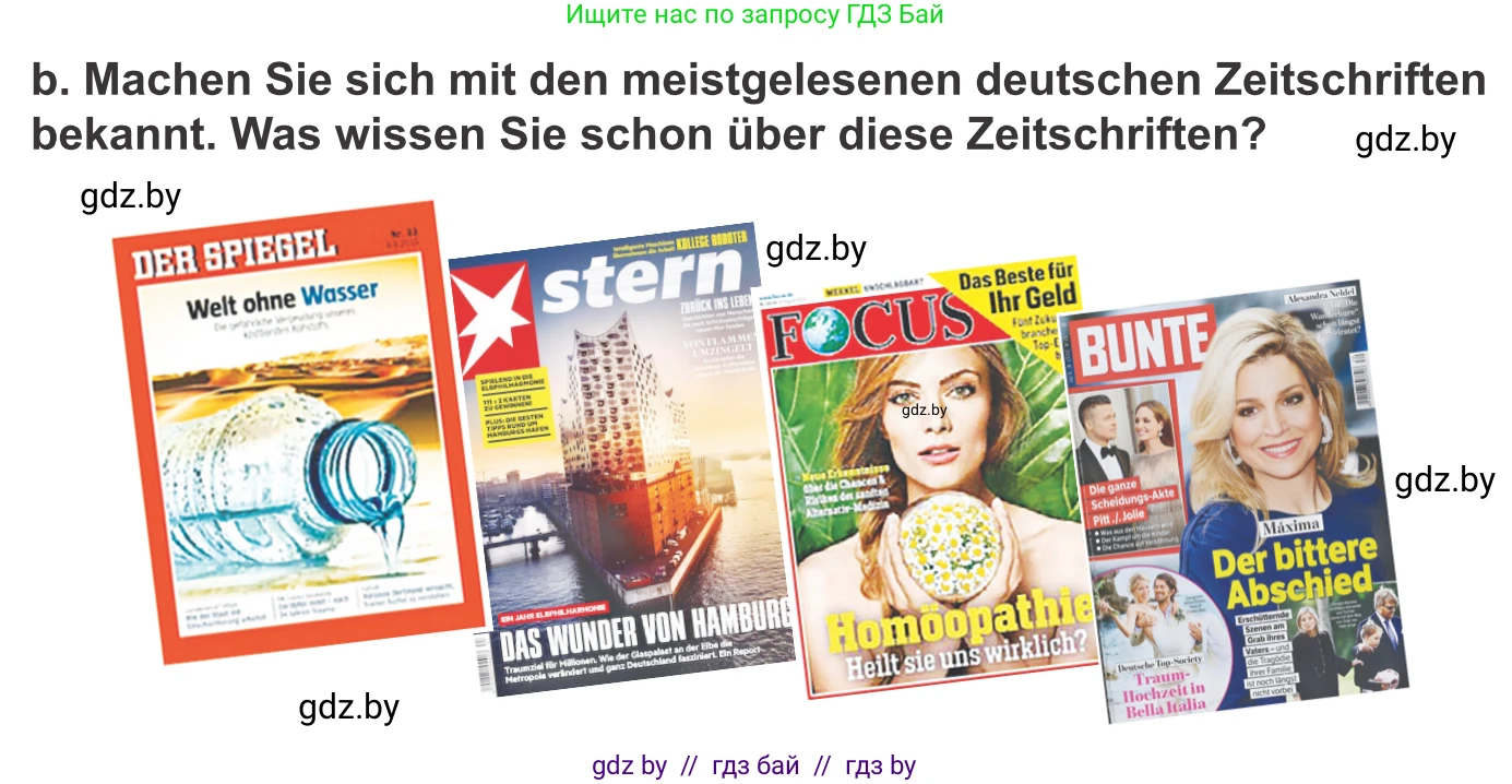 Немецкий язык (Deutsch), 10 класс Учебник (Schülerbuch), авторы: Будько Антонина Филипповна (Budjko Antonina), Урбанович Инна Ювинальевна (Urbanowitsch Ina), издательство Вышэйшая школа, Минск, 2018, оранжевого цвета, страница 94, номер 3b, Условие