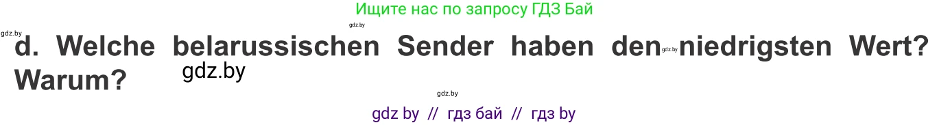 Немецкий язык (Deutsch), 10 класс Учебник (Schülerbuch), авторы: Будько Антонина Филипповна (Budjko Antonina), Урбанович Инна Ювинальевна (Urbanowitsch Ina), издательство Вышэйшая школа, Минск, 2018, оранжевого цвета, страница 125, номер 8d, Условие
