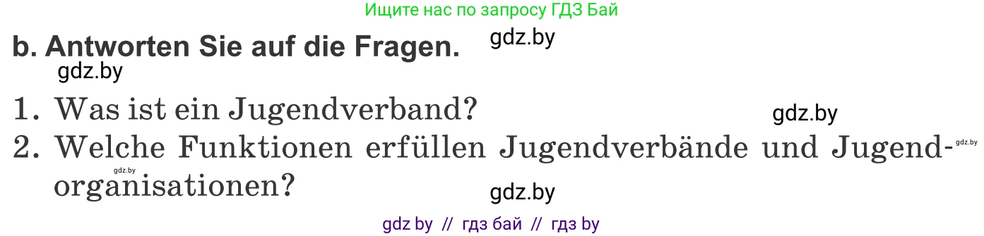 Немецкий язык (Deutsch), 10 класс Учебник (Schülerbuch), авторы: Будько Антонина Филипповна (Budjko Antonina), Урбанович Инна Ювинальевна (Urbanowitsch Ina), издательство Вышэйшая школа, Минск, 2018, оранжевого цвета, страница 201, номер 2b, Условие