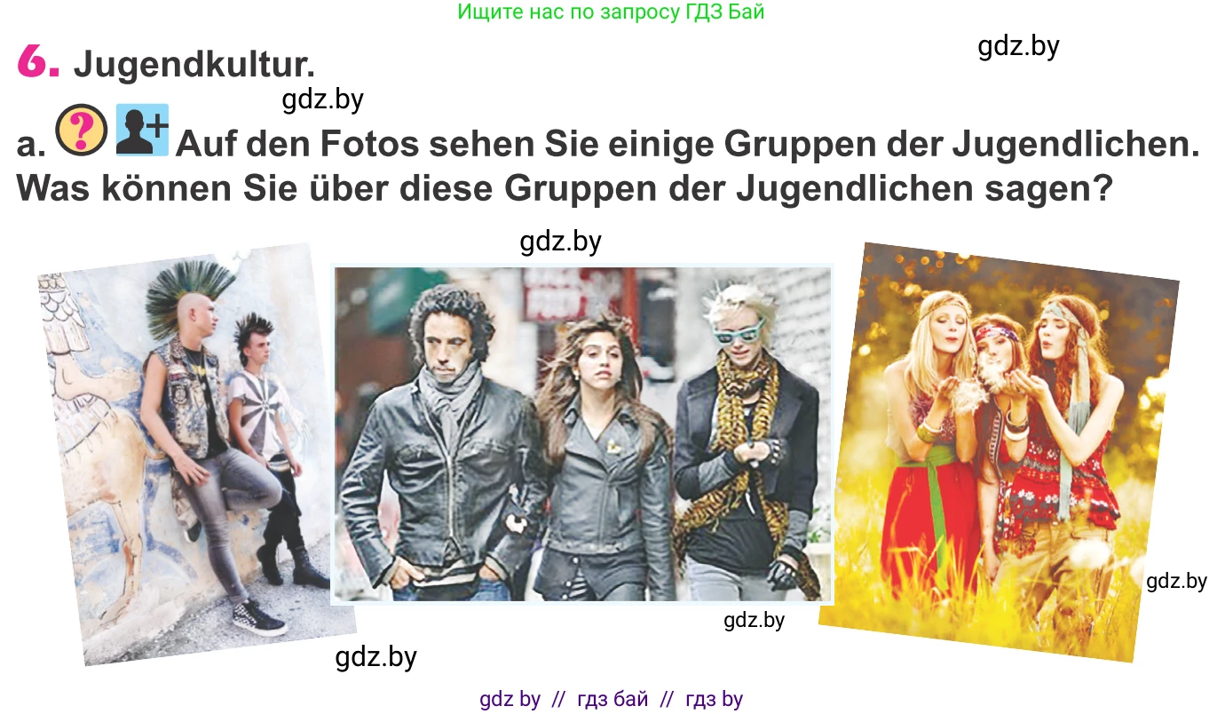 Немецкий язык (Deutsch), 10 класс Учебник (Schülerbuch), авторы: Будько Антонина Филипповна (Budjko Antonina), Урбанович Инна Ювинальевна (Urbanowitsch Ina), издательство Вышэйшая школа, Минск, 2018, оранжевого цвета, страница 206, номер 6a, Условие