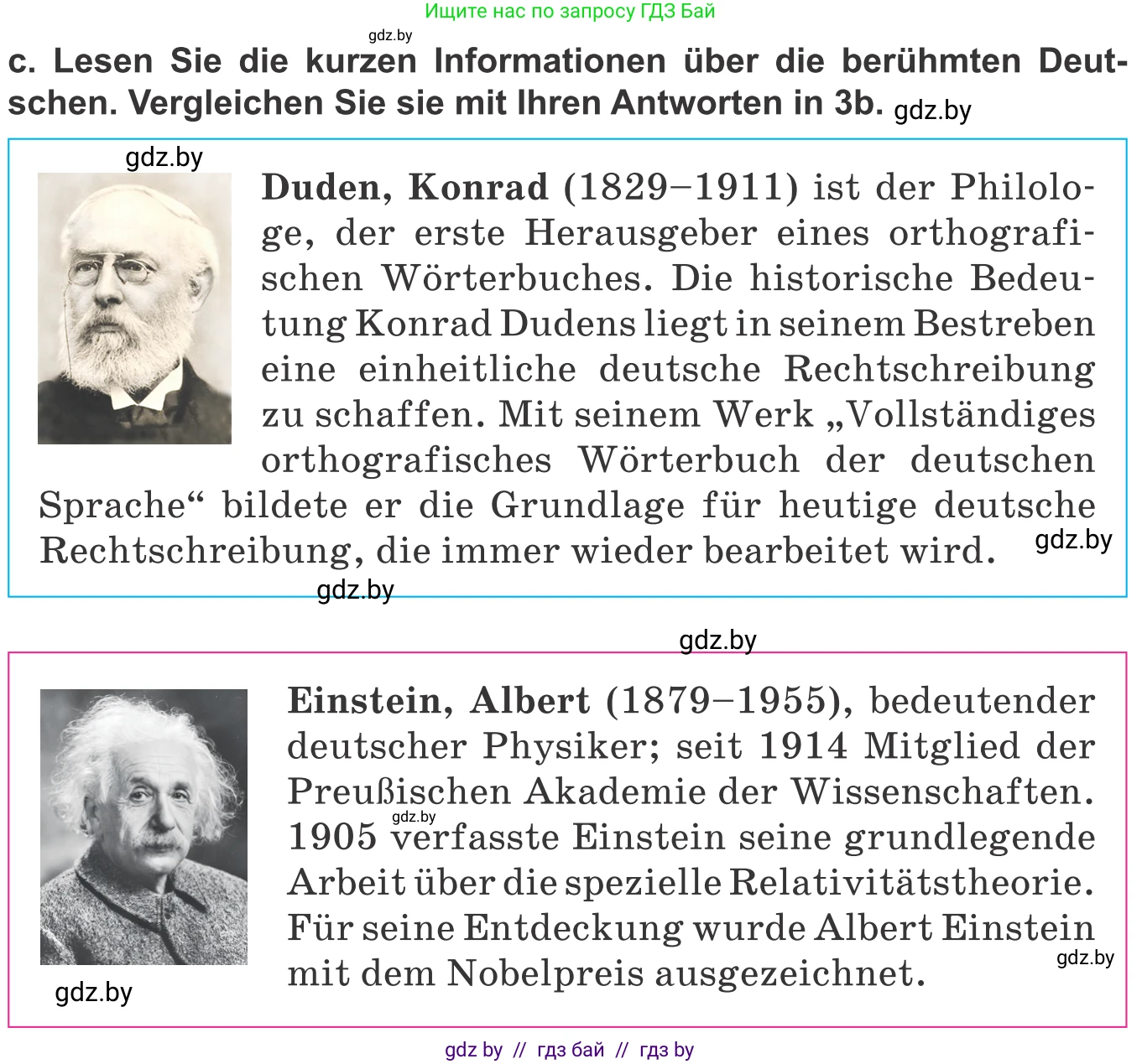Немецкий язык (Deutsch), 10 класс Учебник (Schülerbuch), авторы: Будько Антонина Филипповна (Budjko Antonina), Урбанович Инна Ювинальевна (Urbanowitsch Ina), издательство Вышэйшая школа, Минск, 2018, оранжевого цвета, страница 266, номер 3c, Условие