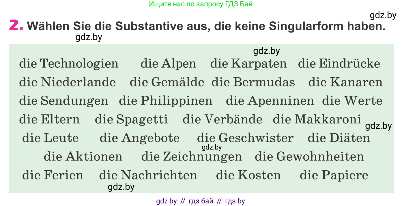 Немецкий язык (Deutsch), 10 класс Учебник (Schülerbuch), авторы: Будько Антонина Филипповна (Budjko Antonina), Урбанович Инна Ювинальевна (Urbanowitsch Ina), издательство Вышэйшая школа, Минск, 2018, оранжевого цвета, страница 283, номер 2, Условие