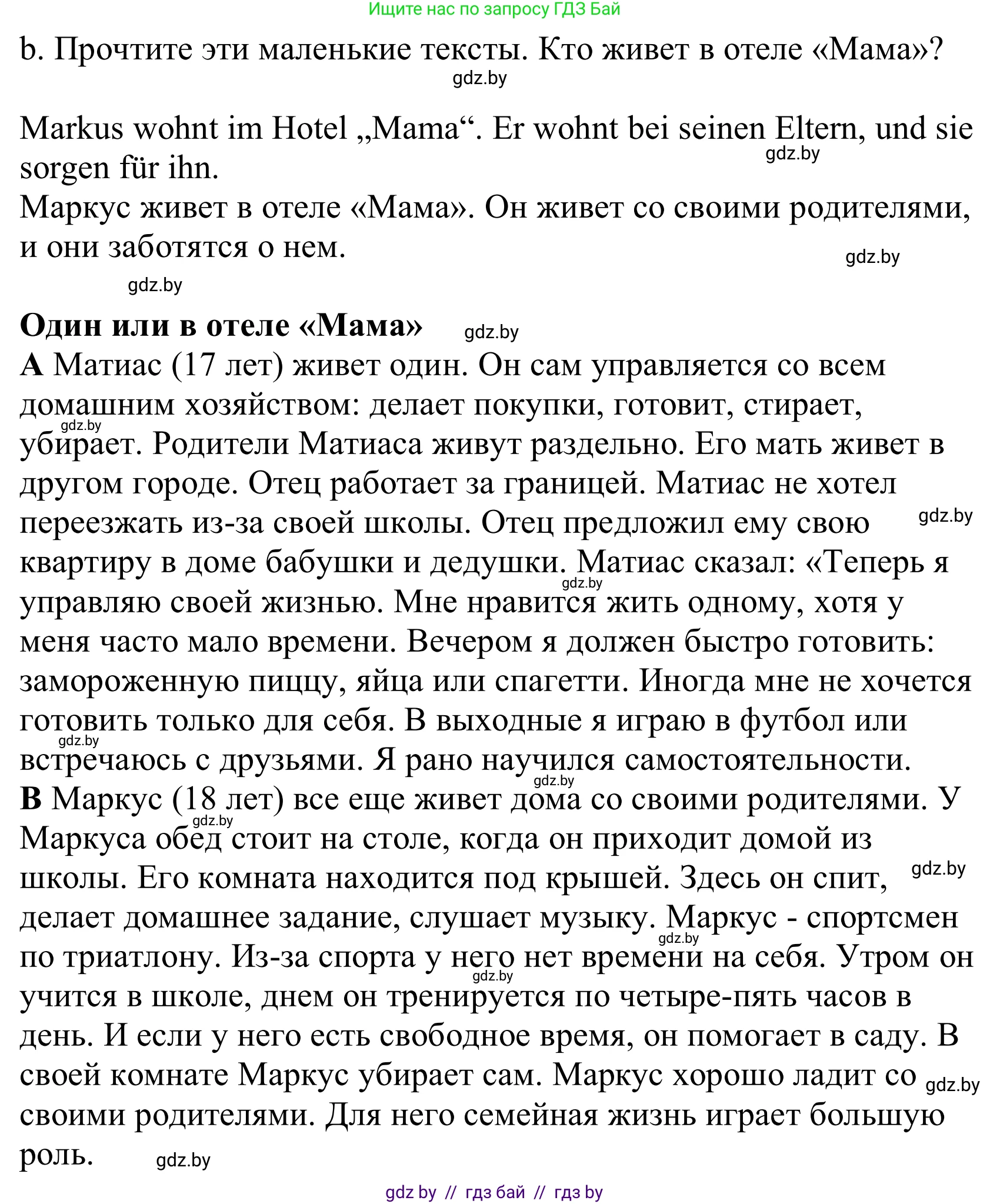 Немецкий язык (Deutsch), 10 класс Учебник (Schülerbuch), авторы: Будько Антонина Филипповна (Budjko Antonina), Урбанович Инна Ювинальевна (Urbanowitsch Ina), издательство Вышэйшая школа, Минск, 2018, оранжевого цвета, страница 28, номер 2b, Решение