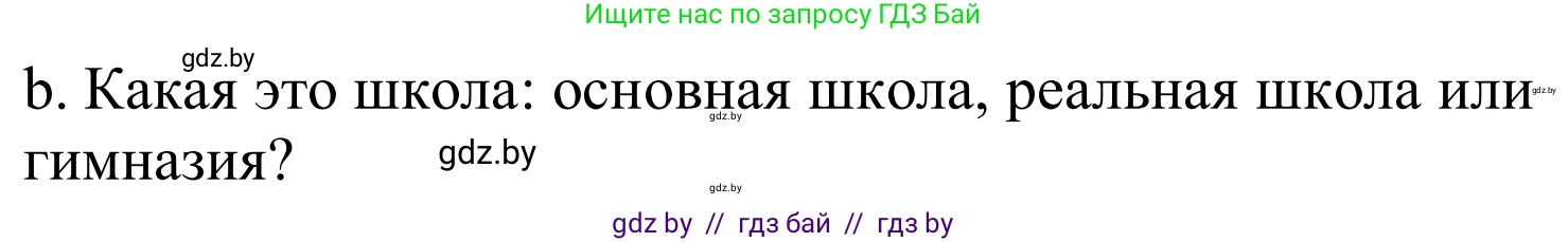 Немецкий язык (Deutsch), 10 класс Учебник (Schülerbuch), авторы: Будько Антонина Филипповна (Budjko Antonina), Урбанович Инна Ювинальевна (Urbanowitsch Ina), издательство Вышэйшая школа, Минск, 2018, оранжевого цвета, страница 61, номер 3b, Решение