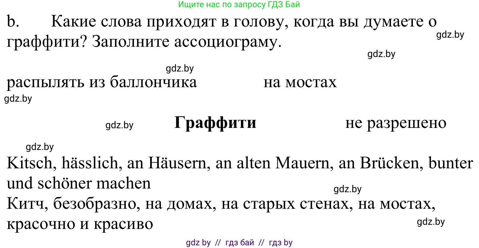 Немецкий язык (Deutsch), 10 класс Учебник (Schülerbuch), авторы: Будько Антонина Филипповна (Budjko Antonina), Урбанович Инна Ювинальевна (Urbanowitsch Ina), издательство Вышэйшая школа, Минск, 2018, оранжевого цвета, страница 172, номер 6b, Решение