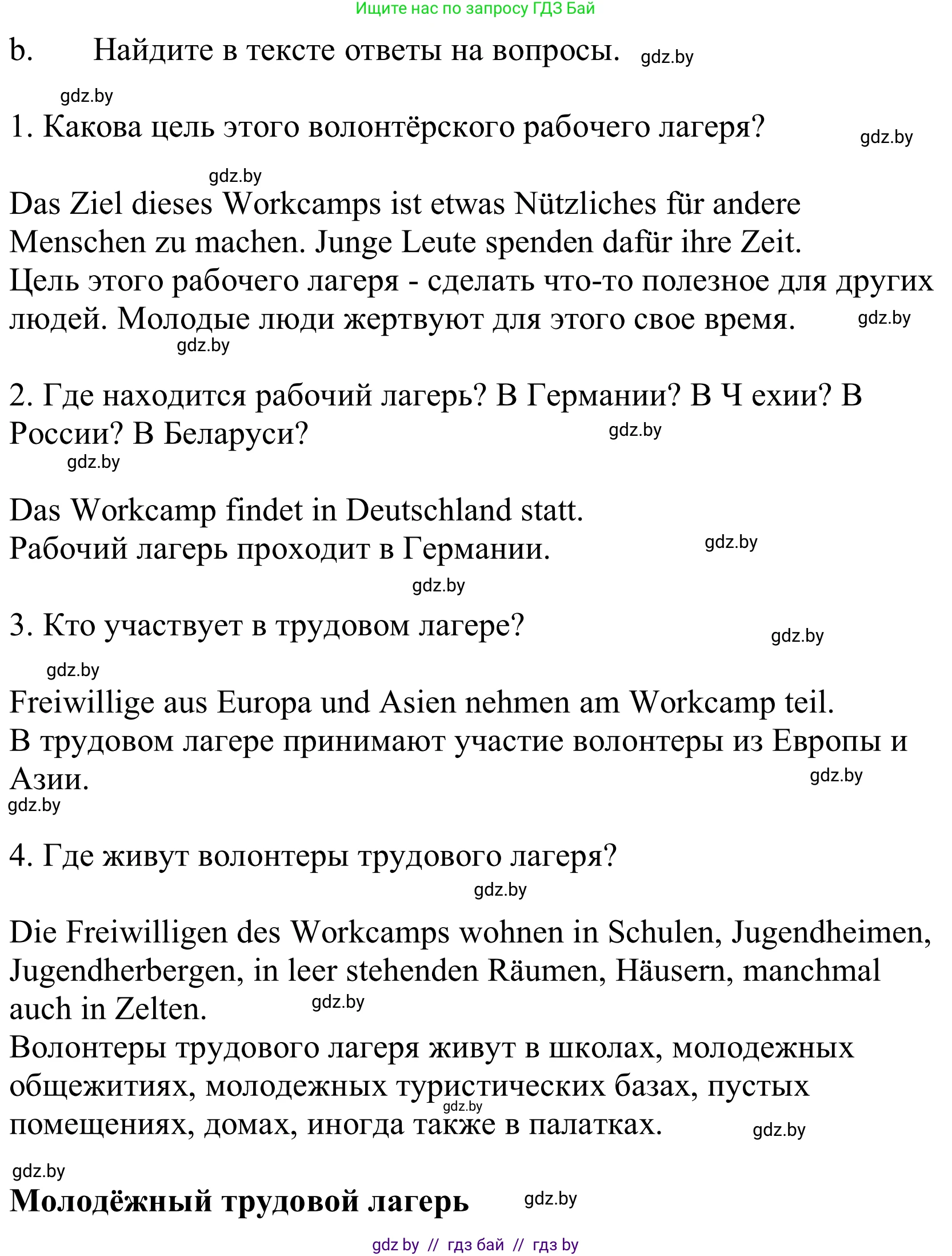 Немецкий язык (Deutsch), 10 класс Учебник (Schülerbuch), авторы: Будько Антонина Филипповна (Budjko Antonina), Урбанович Инна Ювинальевна (Urbanowitsch Ina), издательство Вышэйшая школа, Минск, 2018, оранжевого цвета, страница 215, номер 4b, Решение