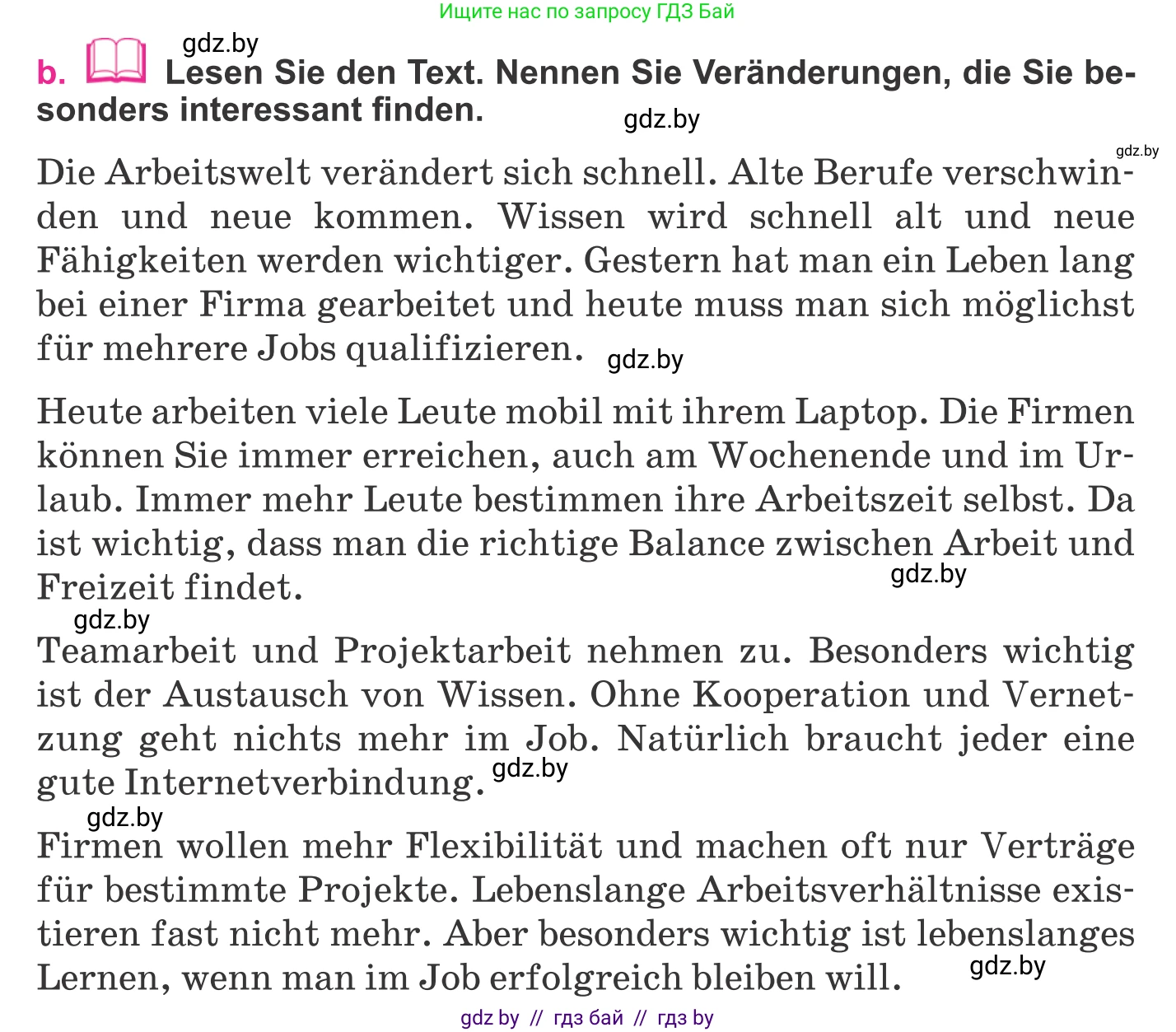 Немецкий язык (Deutsch), 11 класс Учебник (Schülerbuch), авторы: Будько Антонина Филипповна (Budjko Antonina), Урбанович Инна Ювинальевна (Urbanowitsch Ina), издательство Вышэйшая школа, Минск, 2019, бирюзового цвета, страница 24, номер 11b, Условие