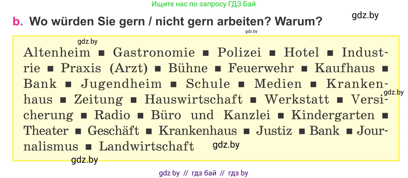 Немецкий язык (Deutsch), 11 класс Учебник (Schülerbuch), авторы: Будько Антонина Филипповна (Budjko Antonina), Урбанович Инна Ювинальевна (Urbanowitsch Ina), издательство Вышэйшая школа, Минск, 2019, бирюзового цвета, страница 12, номер 6b, Условие