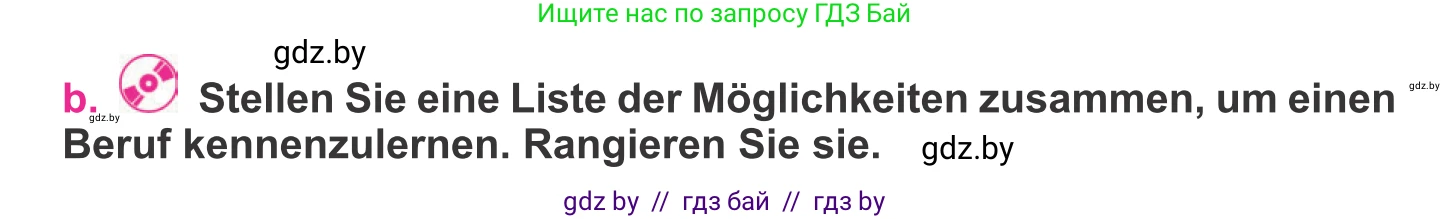 Немецкий язык (Deutsch), 11 класс Учебник (Schülerbuch), авторы: Будько Антонина Филипповна (Budjko Antonina), Урбанович Инна Ювинальевна (Urbanowitsch Ina), издательство Вышэйшая школа, Минск, 2019, бирюзового цвета, страница 26, номер 1b, Условие