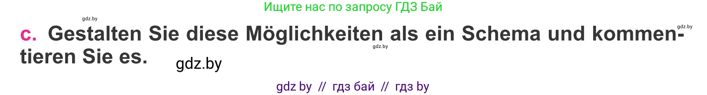 Немецкий язык (Deutsch), 11 класс Учебник (Schülerbuch), авторы: Будько Антонина Филипповна (Budjko Antonina), Урбанович Инна Ювинальевна (Urbanowitsch Ina), издательство Вышэйшая школа, Минск, 2019, бирюзового цвета, страница 38, номер 5c, Условие