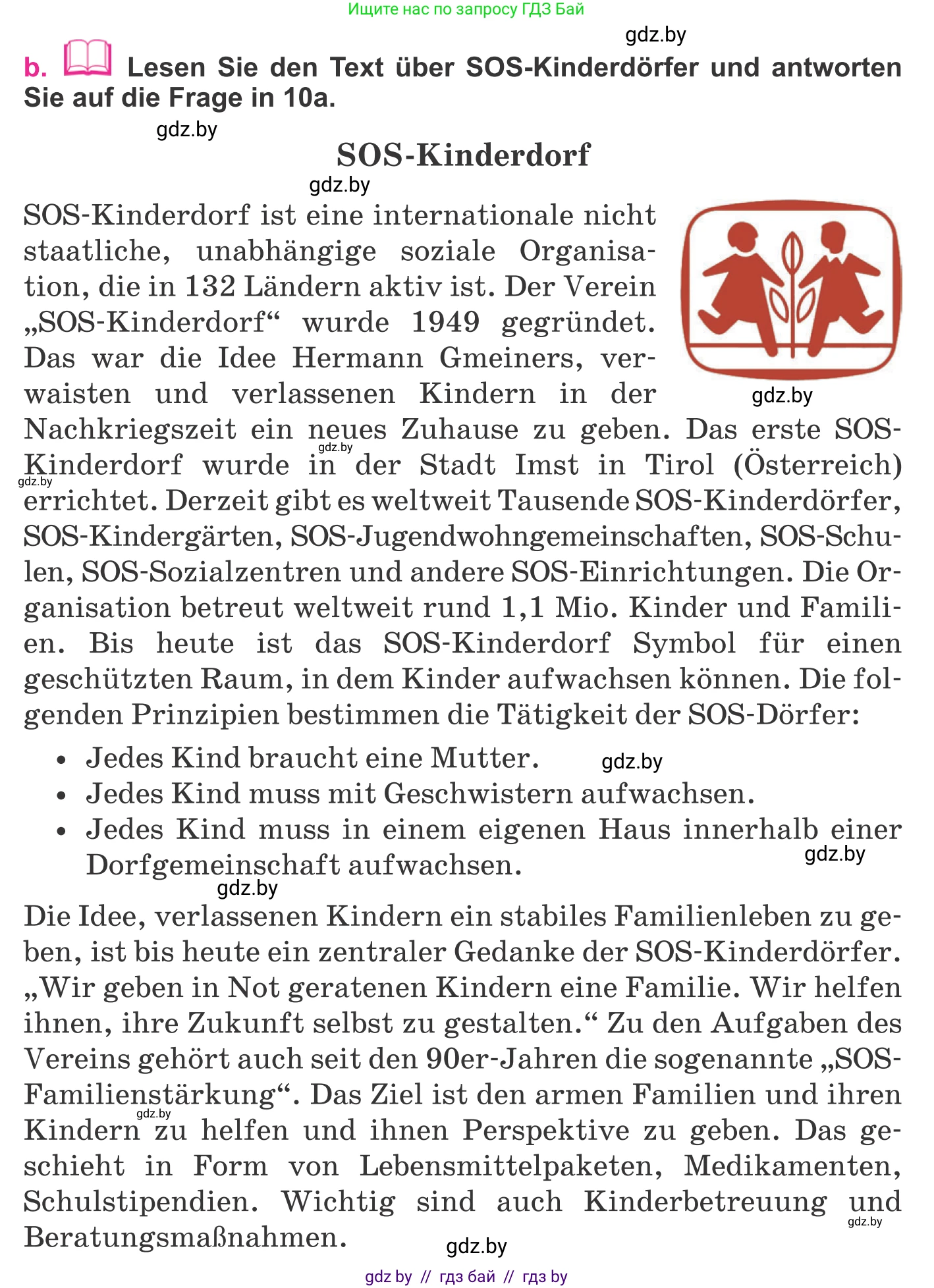 Немецкий язык (Deutsch), 11 класс Учебник (Schülerbuch), авторы: Будько Антонина Филипповна (Budjko Antonina), Урбанович Инна Ювинальевна (Urbanowitsch Ina), издательство Вышэйшая школа, Минск, 2019, бирюзового цвета, страница 79, номер 10b, Условие