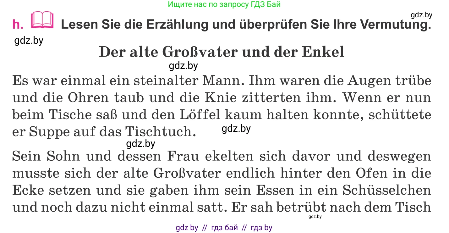 Немецкий язык (Deutsch), 11 класс Учебник (Schülerbuch), авторы: Будько Антонина Филипповна (Budjko Antonina), Урбанович Инна Ювинальевна (Urbanowitsch Ina), издательство Вышэйшая школа, Минск, 2019, бирюзового цвета, страница 76, номер 9h, Условие