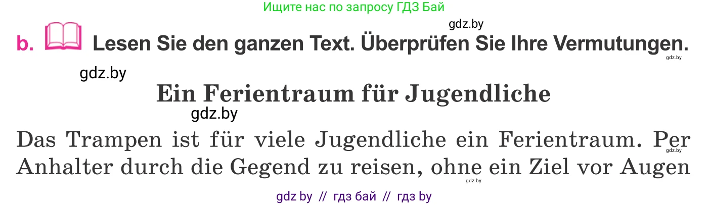 Немецкий язык (Deutsch), 11 класс Учебник (Schülerbuch), авторы: Будько Антонина Филипповна (Budjko Antonina), Урбанович Инна Ювинальевна (Urbanowitsch Ina), издательство Вышэйшая школа, Минск, 2019, бирюзового цвета, страница 113, номер 6b, Условие