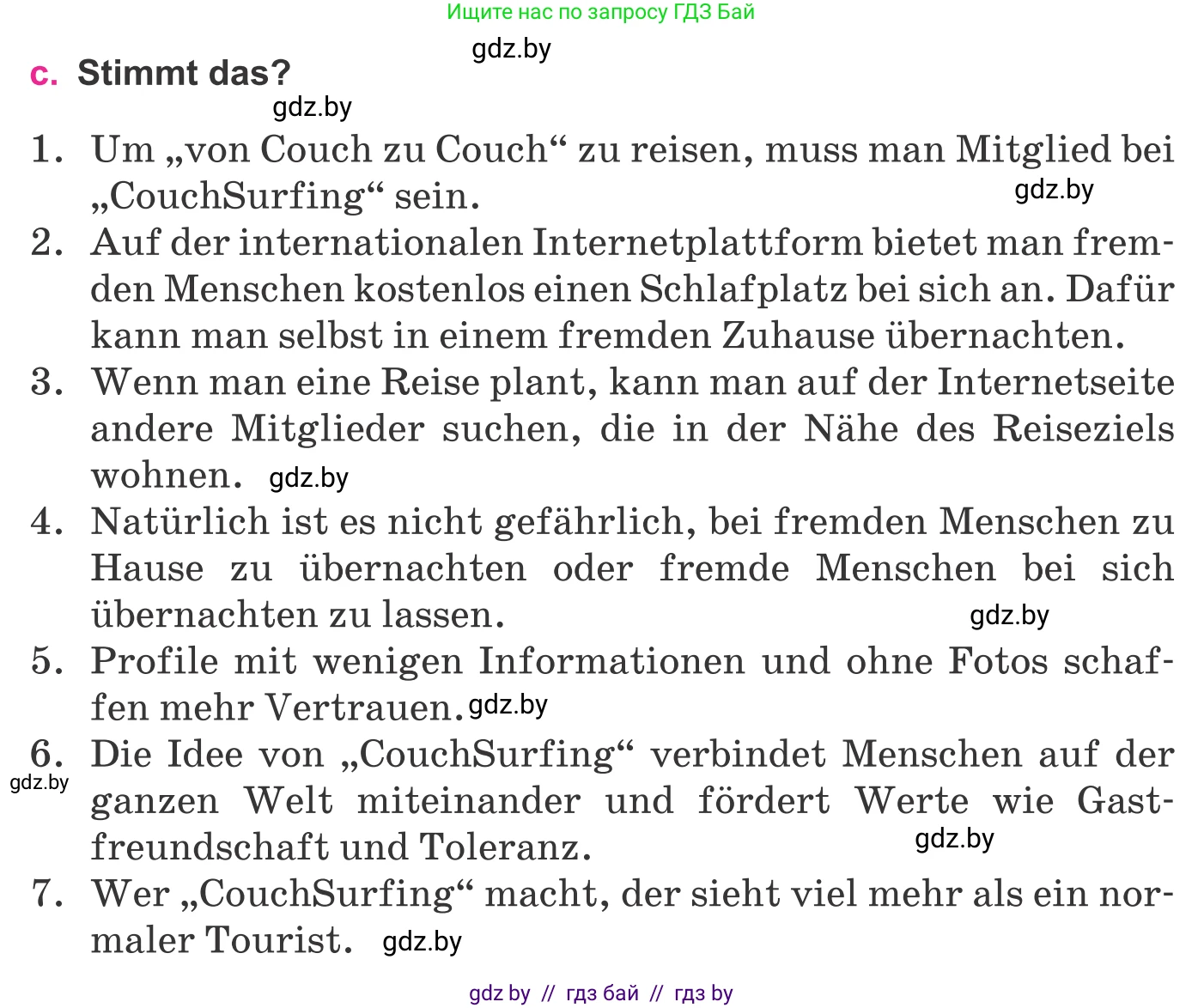 Немецкий язык (Deutsch), 11 класс Учебник (Schülerbuch), авторы: Будько Антонина Филипповна (Budjko Antonina), Урбанович Инна Ювинальевна (Urbanowitsch Ina), издательство Вышэйшая школа, Минск, 2019, бирюзового цвета, страница 114, номер 7c, Условие