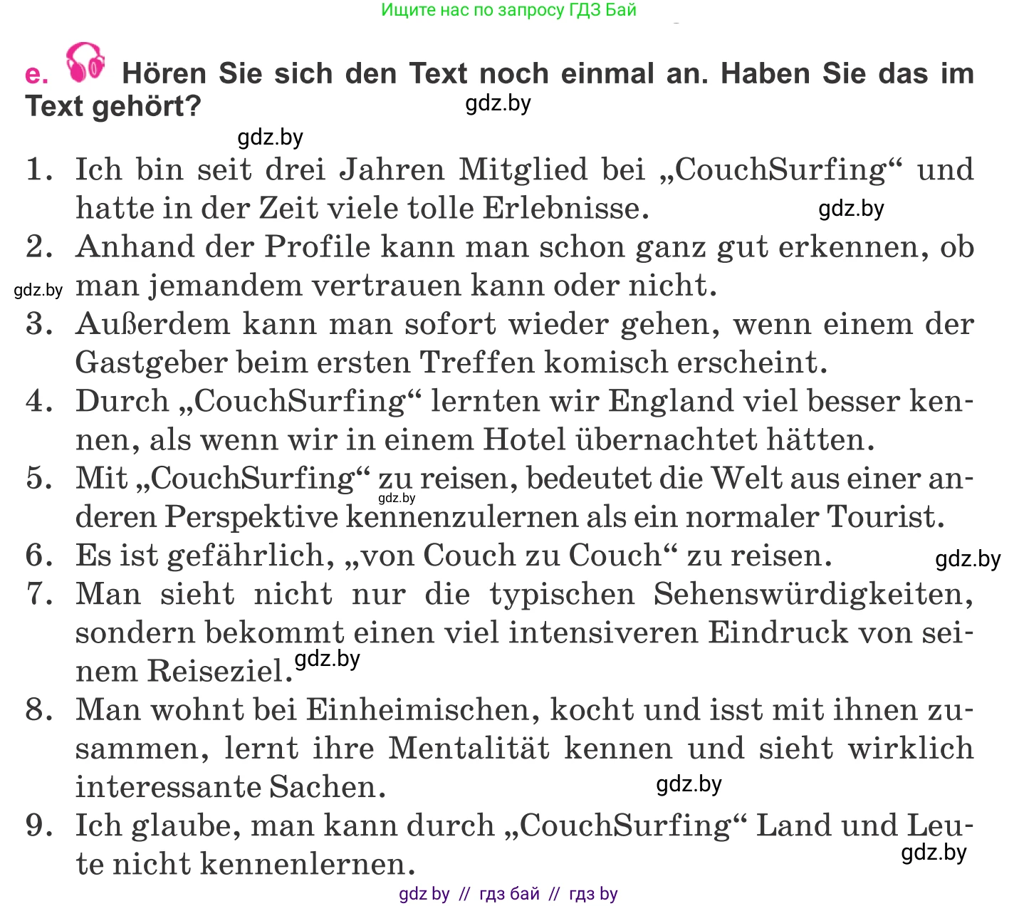 Немецкий язык (Deutsch), 11 класс Учебник (Schülerbuch), авторы: Будько Антонина Филипповна (Budjko Antonina), Урбанович Инна Ювинальевна (Urbanowitsch Ina), издательство Вышэйшая школа, Минск, 2019, бирюзового цвета, страница 115, номер 7e, Условие