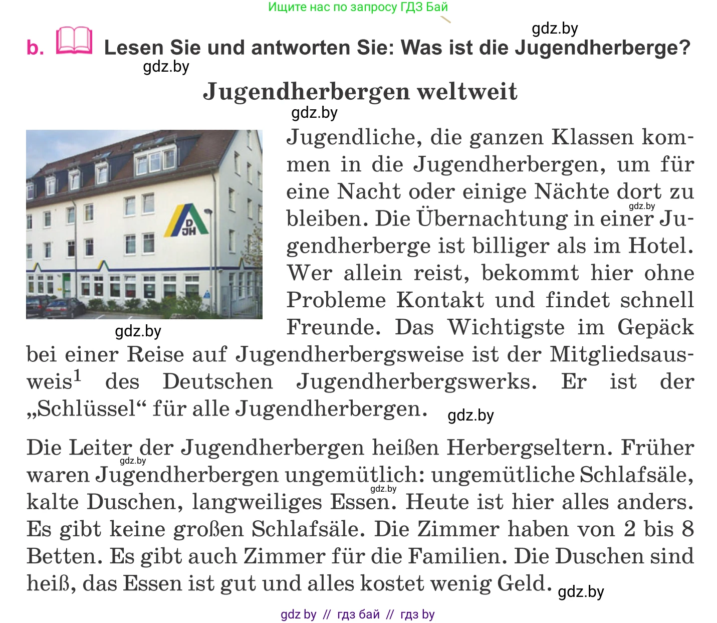 Немецкий язык (Deutsch), 11 класс Учебник (Schülerbuch), авторы: Будько Антонина Филипповна (Budjko Antonina), Урбанович Инна Ювинальевна (Urbanowitsch Ina), издательство Вышэйшая школа, Минск, 2019, бирюзового цвета, страница 116, номер 9b, Условие