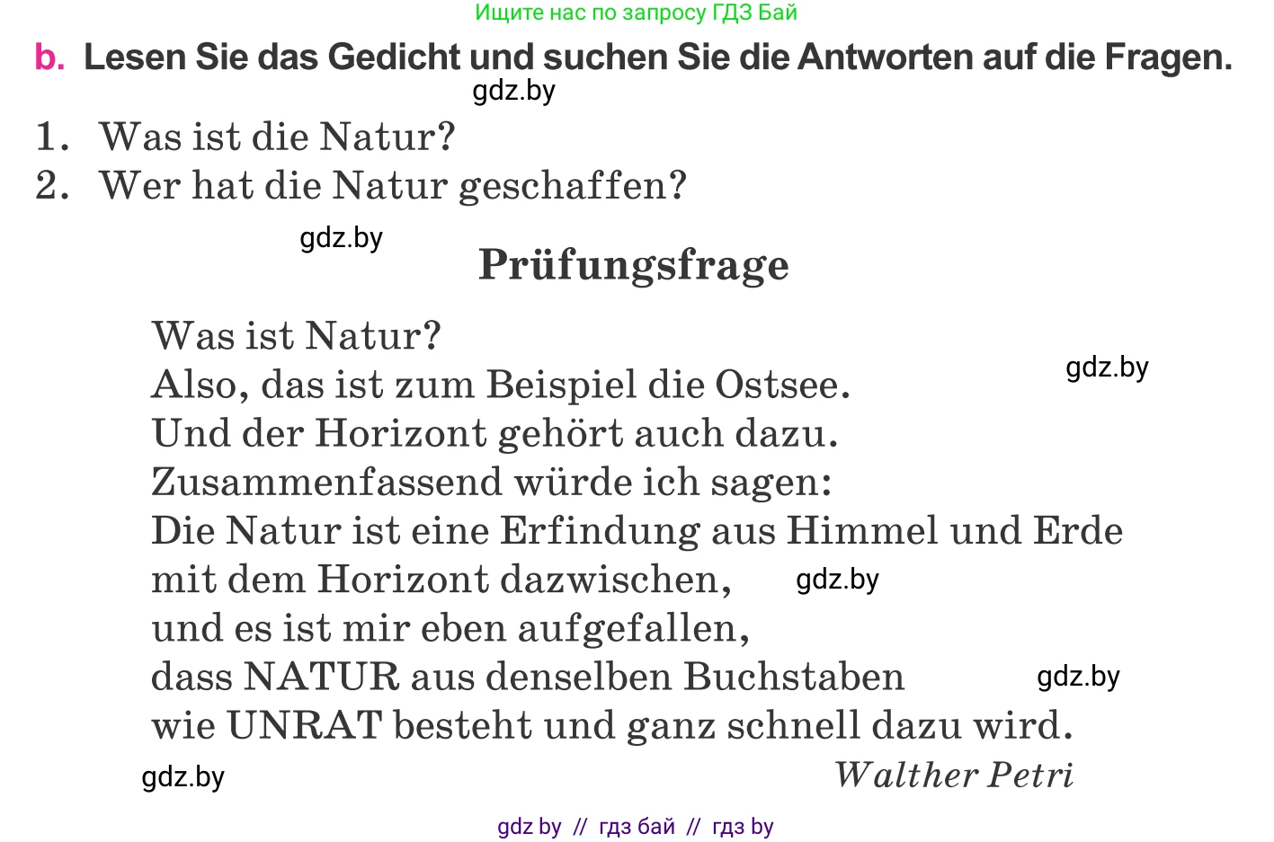 Немецкий язык (Deutsch), 11 класс Учебник (Schülerbuch), авторы: Будько Антонина Филипповна (Budjko Antonina), Урбанович Инна Ювинальевна (Urbanowitsch Ina), издательство Вышэйшая школа, Минск, 2019, бирюзового цвета, страница 157, номер 1b, Условие