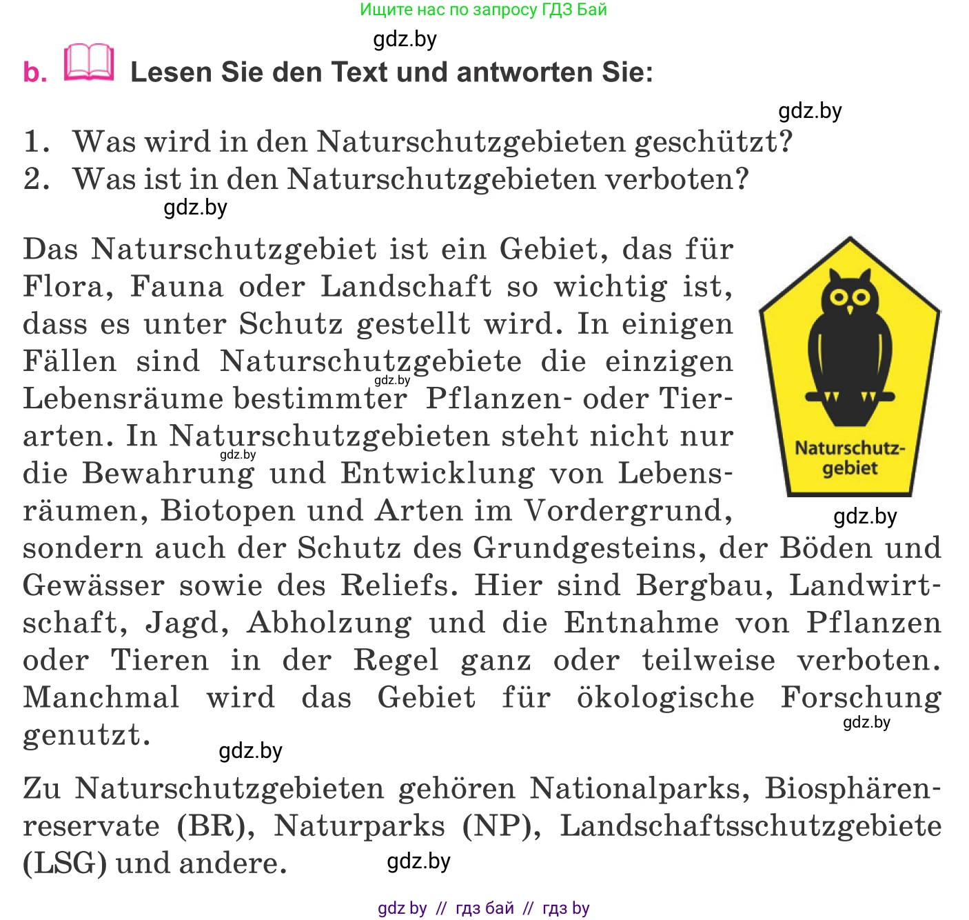 Немецкий язык (Deutsch), 11 класс Учебник (Schülerbuch), авторы: Будько Антонина Филипповна (Budjko Antonina), Урбанович Инна Ювинальевна (Urbanowitsch Ina), издательство Вышэйшая школа, Минск, 2019, бирюзового цвета, страница 187, номер 10b, Условие