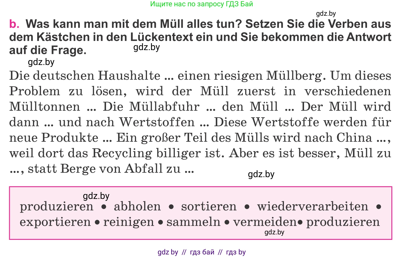 Немецкий язык (Deutsch), 11 класс Учебник (Schülerbuch), авторы: Будько Антонина Филипповна (Budjko Antonina), Урбанович Инна Ювинальевна (Urbanowitsch Ina), издательство Вышэйшая школа, Минск, 2019, бирюзового цвета, страница 179, номер 4b, Условие