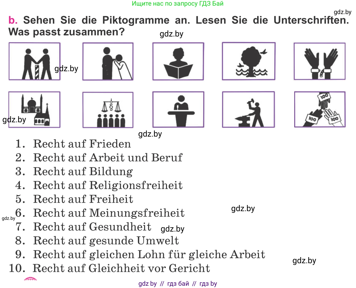 Немецкий язык (Deutsch), 11 класс Учебник (Schülerbuch), авторы: Будько Антонина Филипповна (Budjko Antonina), Урбанович Инна Ювинальевна (Urbanowitsch Ina), издательство Вышэйшая школа, Минск, 2019, бирюзового цвета, страница 211, номер 7b, Условие
