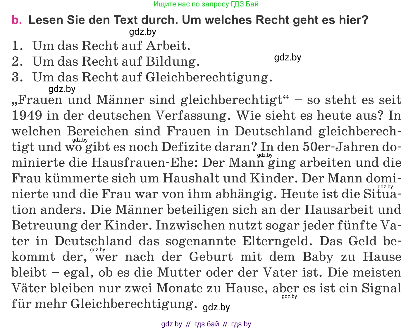 Немецкий язык (Deutsch), 11 класс Учебник (Schülerbuch), авторы: Будько Антонина Филипповна (Budjko Antonina), Урбанович Инна Ювинальевна (Urbanowitsch Ina), издательство Вышэйшая школа, Минск, 2019, бирюзового цвета, страница 213, номер 9b, Условие