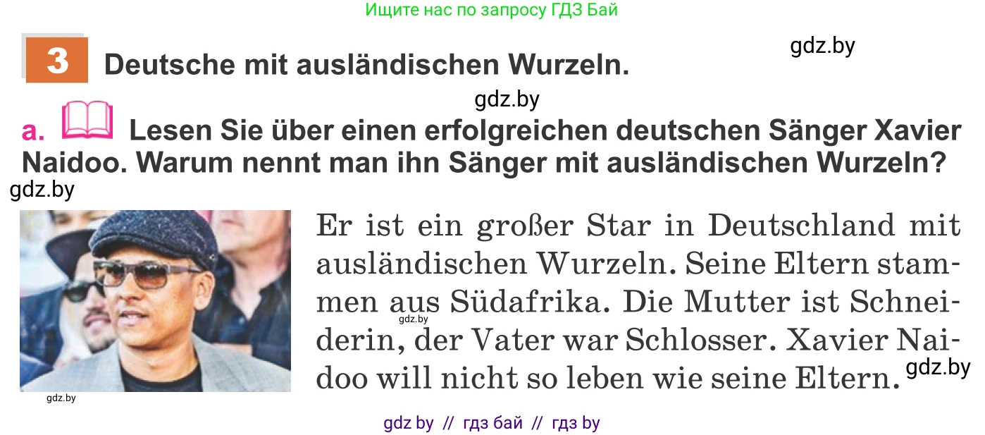 Немецкий язык (Deutsch), 11 класс Учебник (Schülerbuch), авторы: Будько Антонина Филипповна (Budjko Antonina), Урбанович Инна Ювинальевна (Urbanowitsch Ina), издательство Вышэйшая школа, Минск, 2019, бирюзового цвета, страница 244, номер 3a, Условие