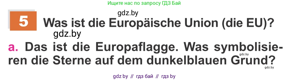 Немецкий язык (Deutsch), 11 класс Учебник (Schülerbuch), авторы: Будько Антонина Филипповна (Budjko Antonina), Урбанович Инна Ювинальевна (Urbanowitsch Ina), издательство Вышэйшая школа, Минск, 2019, бирюзового цвета, страница 289, номер 5a, Условие