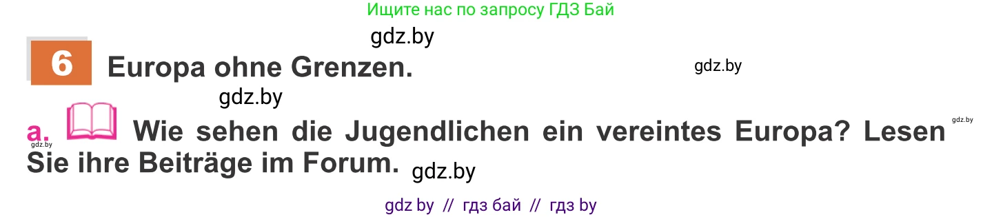 Немецкий язык (Deutsch), 11 класс Учебник (Schülerbuch), авторы: Будько Антонина Филипповна (Budjko Antonina), Урбанович Инна Ювинальевна (Urbanowitsch Ina), издательство Вышэйшая школа, Минск, 2019, бирюзового цвета, страница 290, номер 6a, Условие