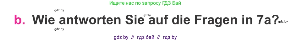 Немецкий язык (Deutsch), 11 класс Учебник (Schülerbuch), авторы: Будько Антонина Филипповна (Budjko Antonina), Урбанович Инна Ювинальевна (Urbanowitsch Ina), издательство Вышэйшая школа, Минск, 2019, бирюзового цвета, страница 294, номер 7b, Условие