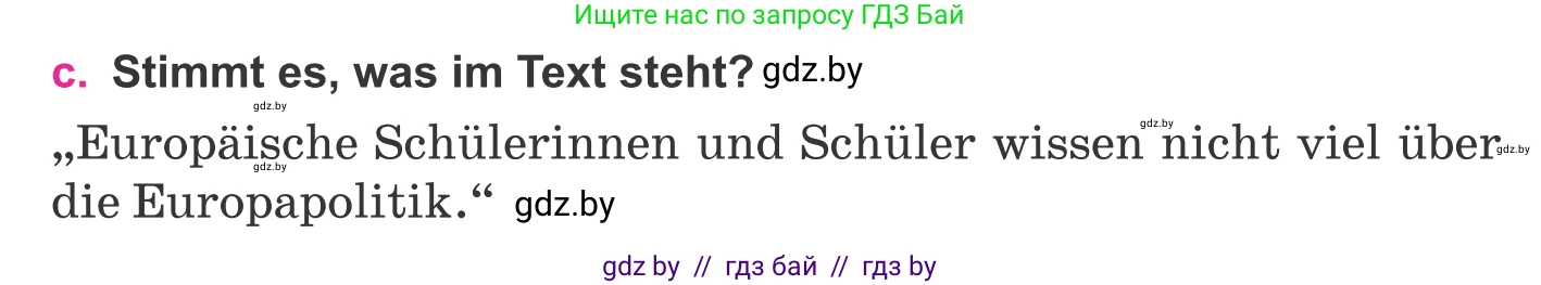 Немецкий язык (Deutsch), 11 класс Учебник (Schülerbuch), авторы: Будько Антонина Филипповна (Budjko Antonina), Урбанович Инна Ювинальевна (Urbanowitsch Ina), издательство Вышэйшая школа, Минск, 2019, бирюзового цвета, страница 294, номер 8c, Условие