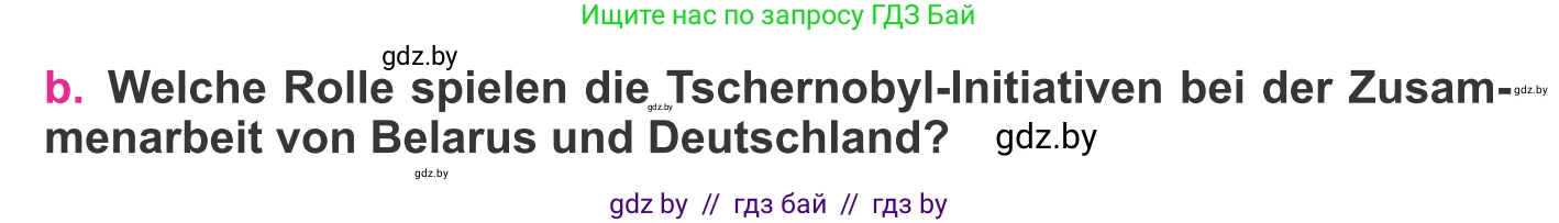 Немецкий язык (Deutsch), 11 класс Учебник (Schülerbuch), авторы: Будько Антонина Филипповна (Budjko Antonina), Урбанович Инна Ювинальевна (Urbanowitsch Ina), издательство Вышэйшая школа, Минск, 2019, бирюзового цвета, страница 306, номер 5b, Условие