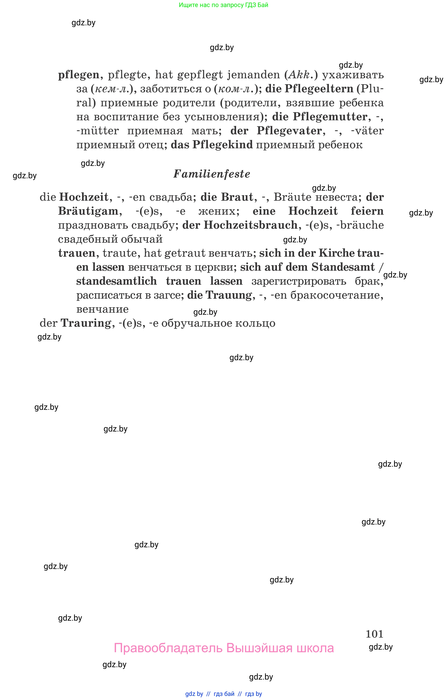 Немецкий язык (Deutsch), 11 класс Учебник (Schülerbuch), авторы: Будько Антонина Филипповна (Budjko Antonina), Урбанович Инна Ювинальевна (Urbanowitsch Ina), издательство Вышэйшая школа, Минск, 2019, бирюзового цвета, страница 101