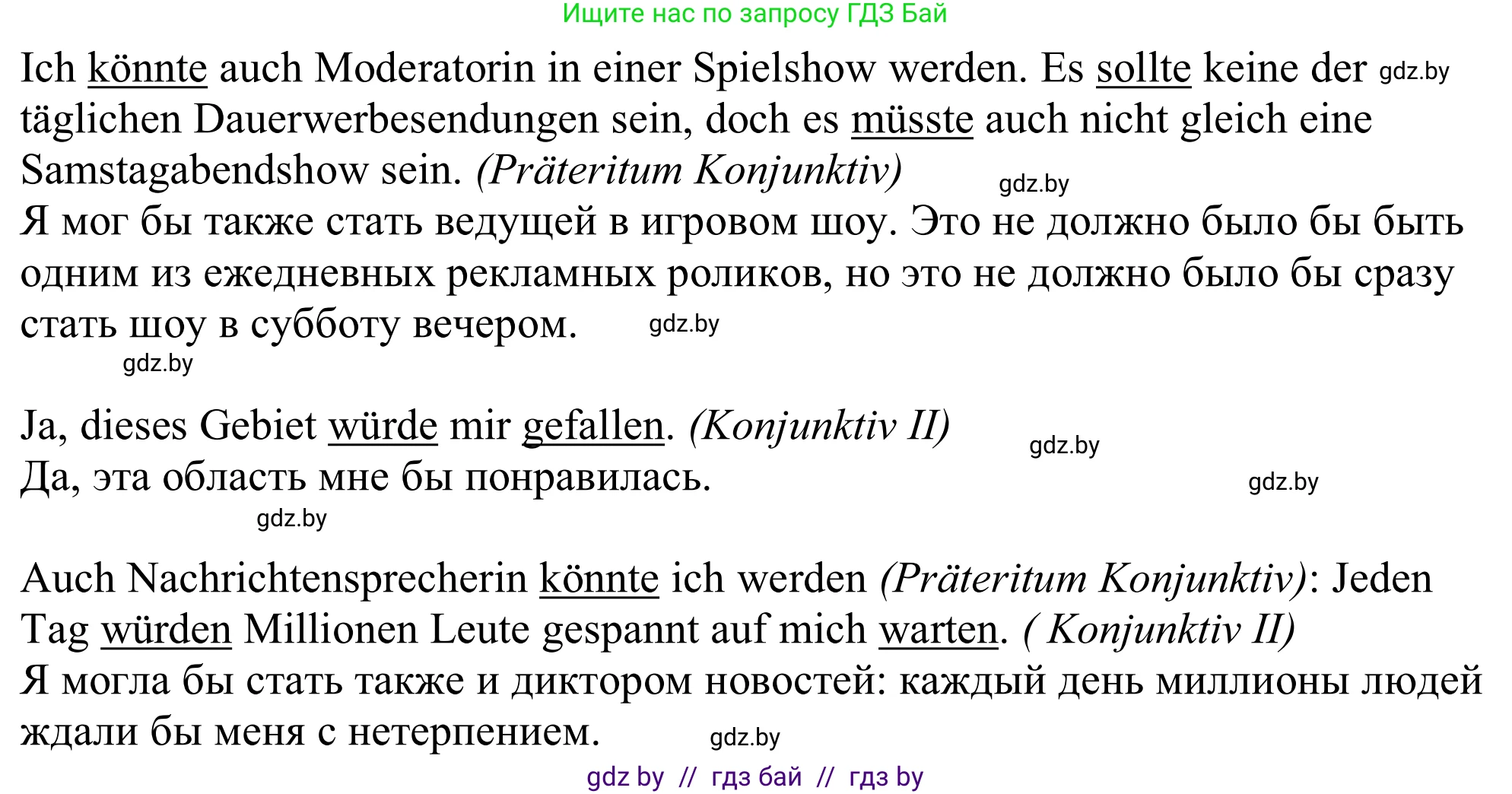 Немецкий язык (Deutsch), 11 класс Учебник (Schülerbuch), авторы: Будько Антонина Филипповна (Budjko Antonina), Урбанович Инна Ювинальевна (Urbanowitsch Ina), издательство Вышэйшая школа, Минск, 2019, бирюзового цвета, страница 23, номер 10e, Решение (продолжение 2)