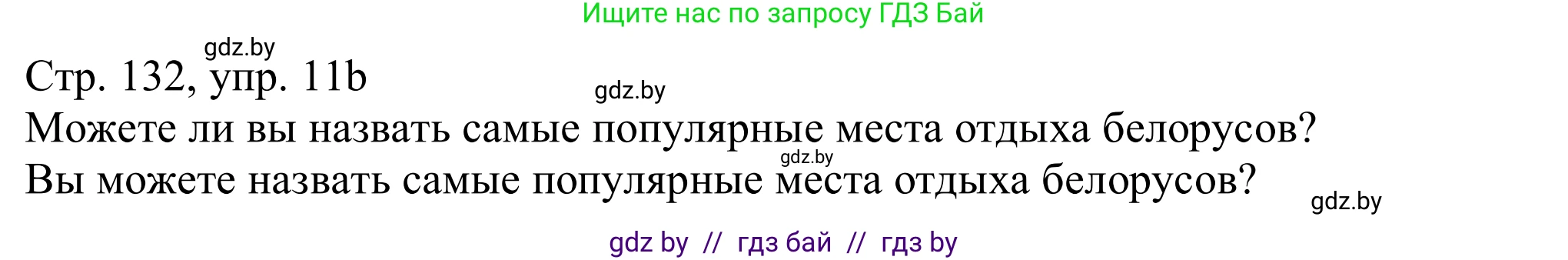 Немецкий язык (Deutsch), 11 класс Учебник (Schülerbuch), авторы: Будько Антонина Филипповна (Budjko Antonina), Урбанович Инна Ювинальевна (Urbanowitsch Ina), издательство Вышэйшая школа, Минск, 2019, бирюзового цвета, страница 132, номер 11b, Решение