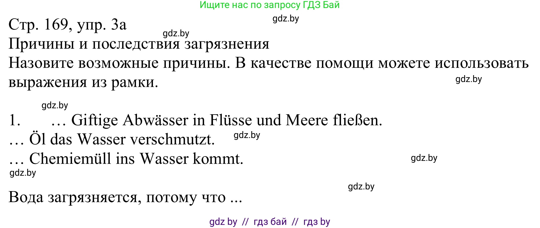 Немецкий язык (Deutsch), 11 класс Учебник (Schülerbuch), авторы: Будько Антонина Филипповна (Budjko Antonina), Урбанович Инна Ювинальевна (Urbanowitsch Ina), издательство Вышэйшая школа, Минск, 2019, бирюзового цвета, страница 169, номер 3a, Решение