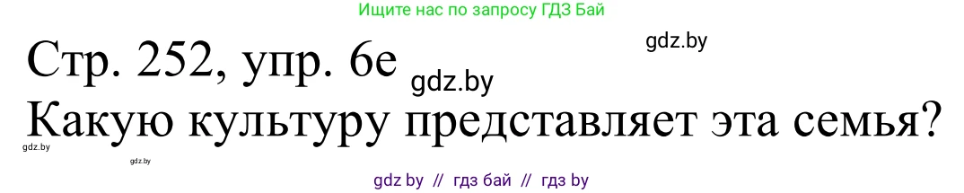 Немецкий язык (Deutsch), 11 класс Учебник (Schülerbuch), авторы: Будько Антонина Филипповна (Budjko Antonina), Урбанович Инна Ювинальевна (Urbanowitsch Ina), издательство Вышэйшая школа, Минск, 2019, бирюзового цвета, страница 252, номер 6e, Решение