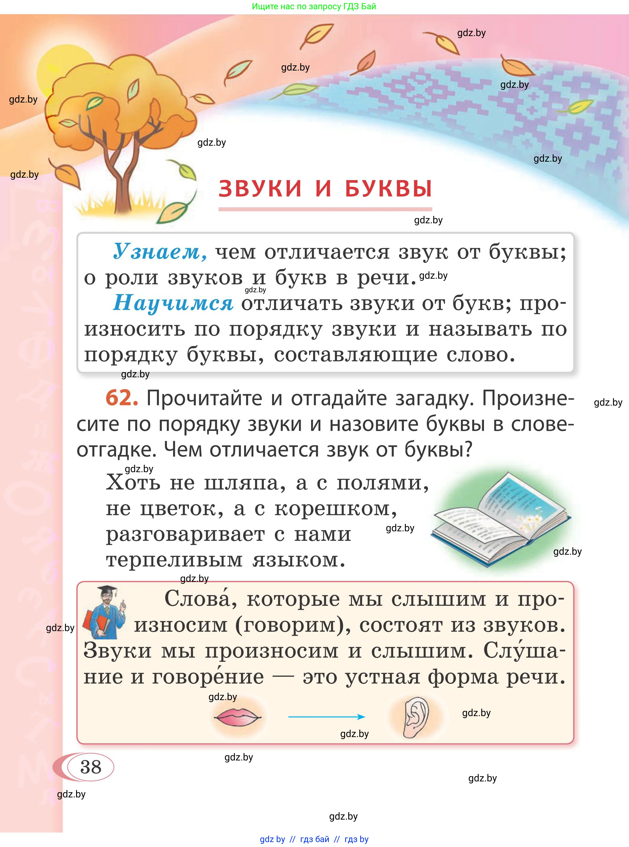 Русский язык, 2 класс Учебник, автор: Антипова Маргарита Борисовна, издательство Академия образования, Минск, 2025, Часть 1, страница 38
