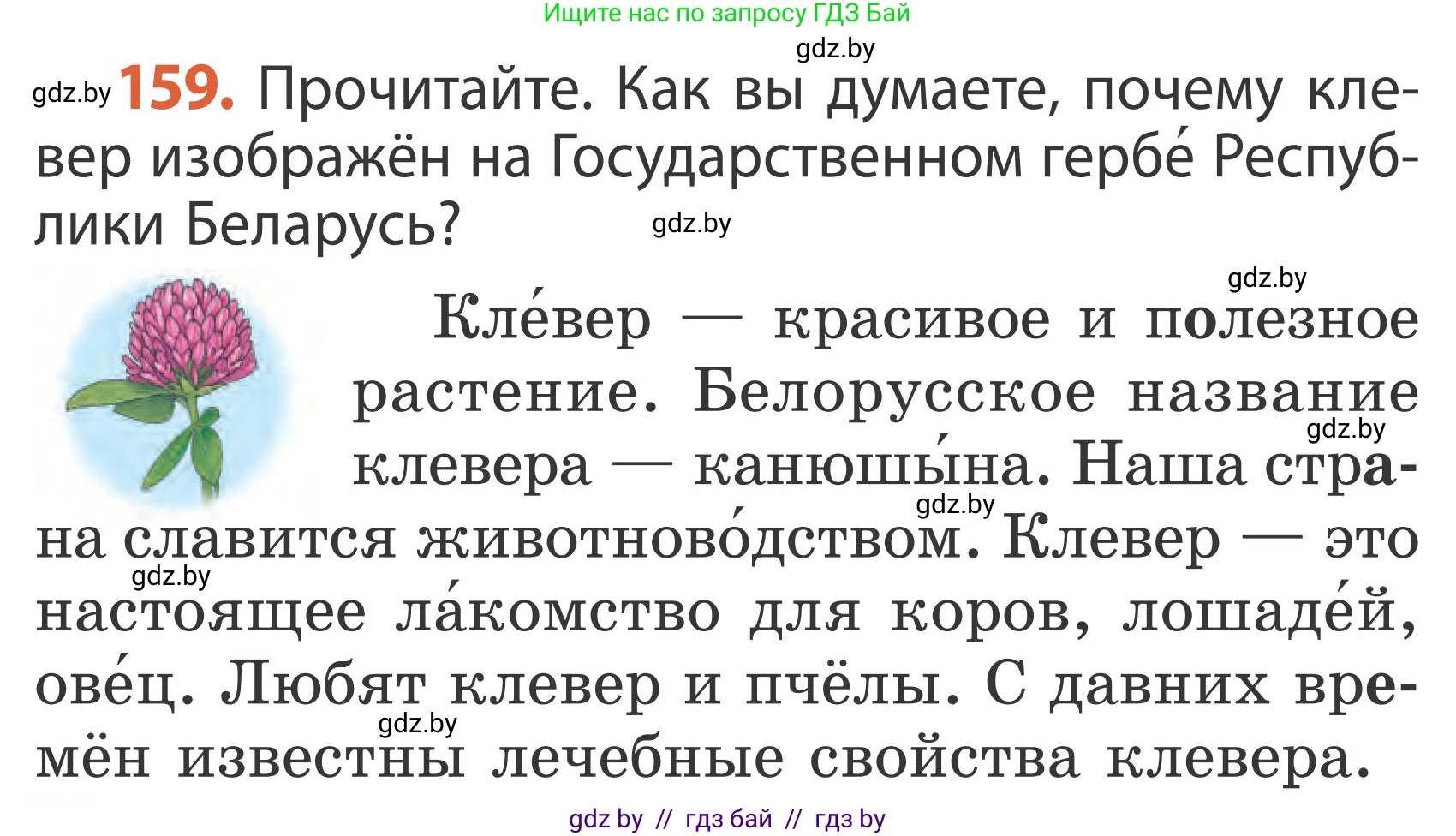 Русский язык, 2 класс Учебник, автор: Антипова Маргарита Борисовна, издательство Академия образования, Минск, 2025, Часть 2, страница 102, номер 159, Условие