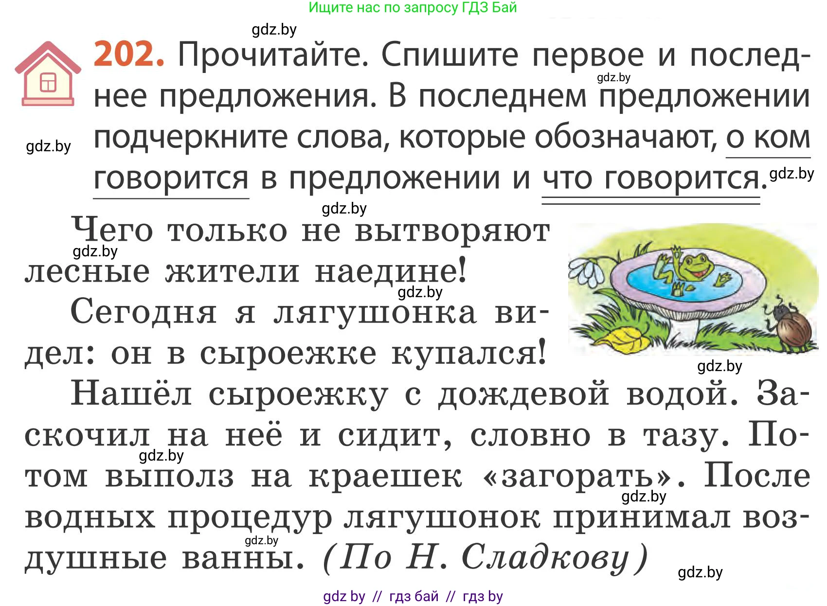 Русский язык, 2 класс Учебник, автор: Антипова Маргарита Борисовна, издательство Академия образования, Минск, 2025, Часть 2, страница 133, номер 202, Условие