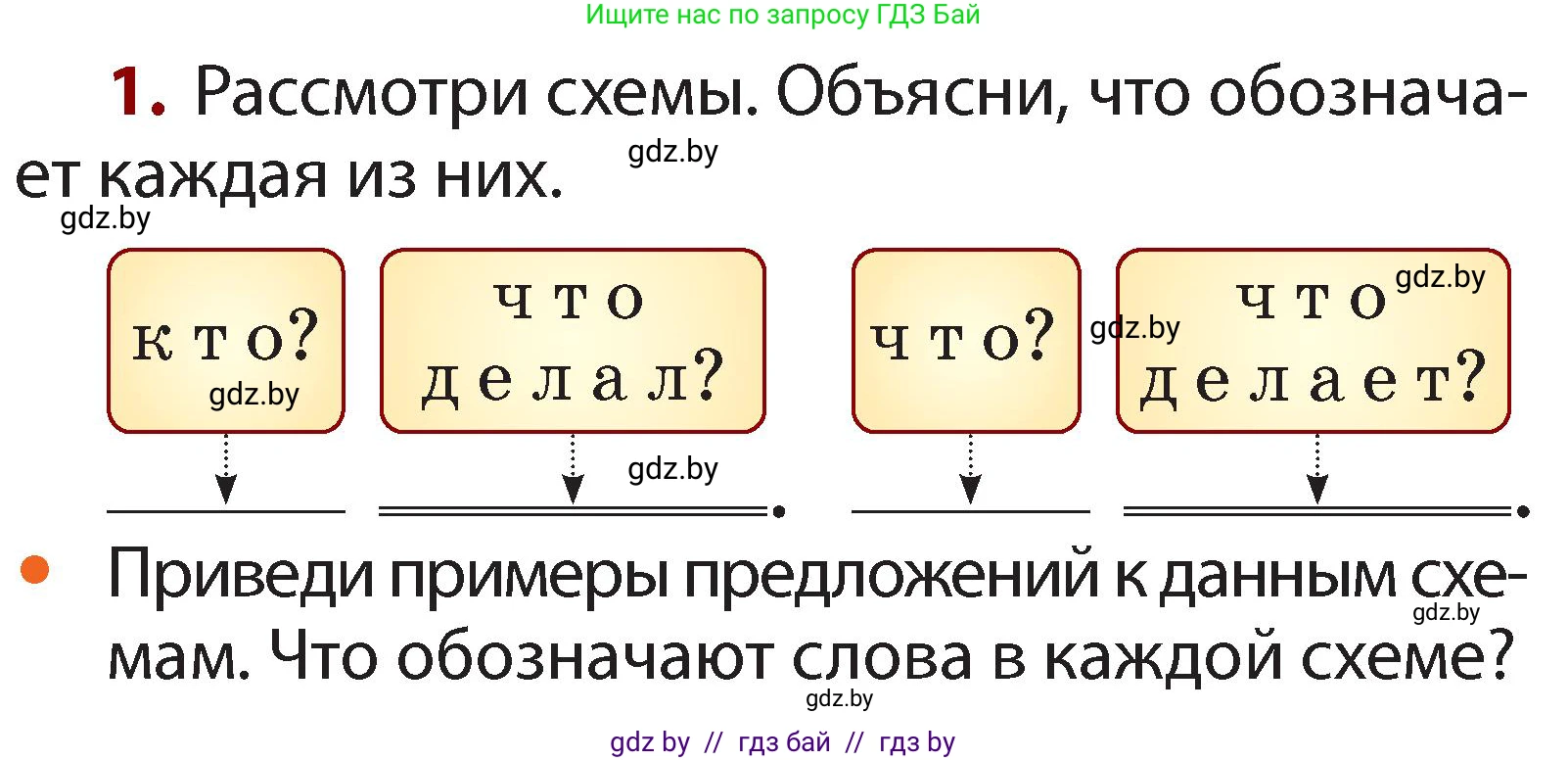 Русский язык, 2 класс Учебник, авторы: Гулецкая Елена Алексеевна, Федорович Галина Михайловна, издательство Национальный институт образования, Минск, 2022, коричневого цвета, Часть 2, страница 44, номер 1, Условие