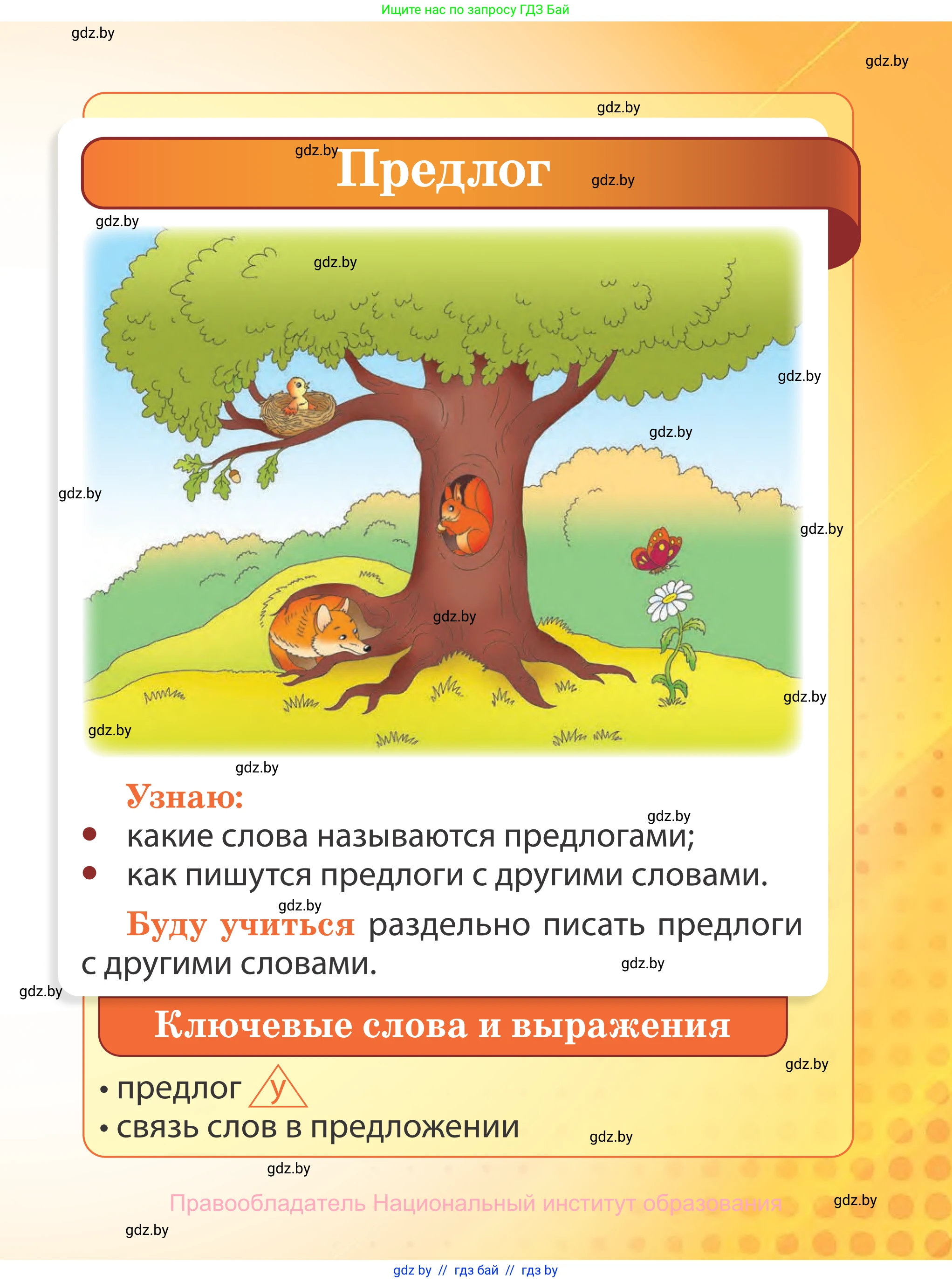 Русский язык, 2 класс Учебник, авторы: Гулецкая Елена Алексеевна, Федорович Галина Михайловна, издательство Национальный институт образования, Минск, 2022, коричневого цвета, страница 45