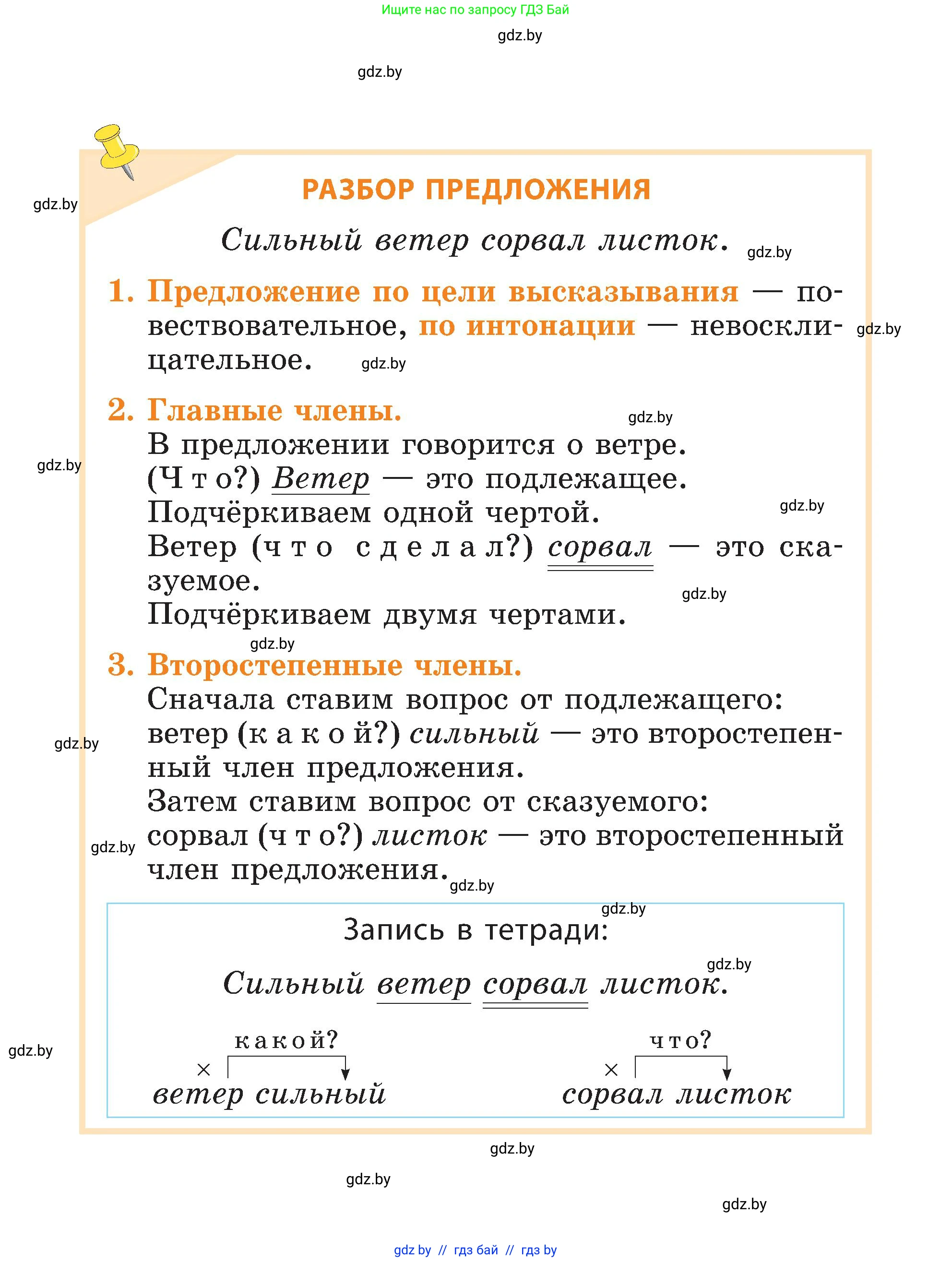 Русский язык, 3 класс Учебник, авторы: Антипова Маргарита Борисовна, Верниковская Алла Викторовна, Грабчикова Елена Самарьевна, издательство Национальный институт образования, Минск, 2023, страница 1