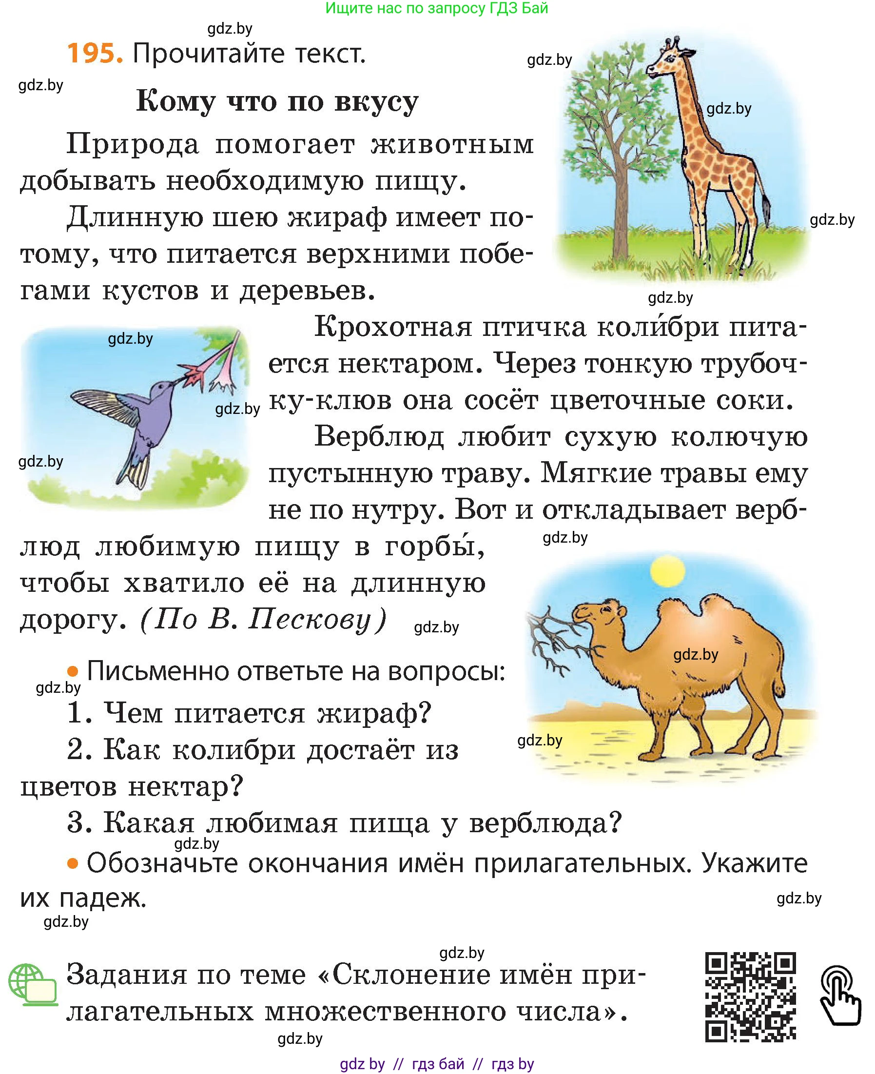 Русский язык, 4 класс Учебник, авторы: Антипова Маргарита Борисовна, Верниковская Алла Викторовна, Грабчикова Елена Самарьевна, издательство Академия образования, Минск, 2024, оранжевого цвета, Часть 1, страница 118, номер 195, Условие