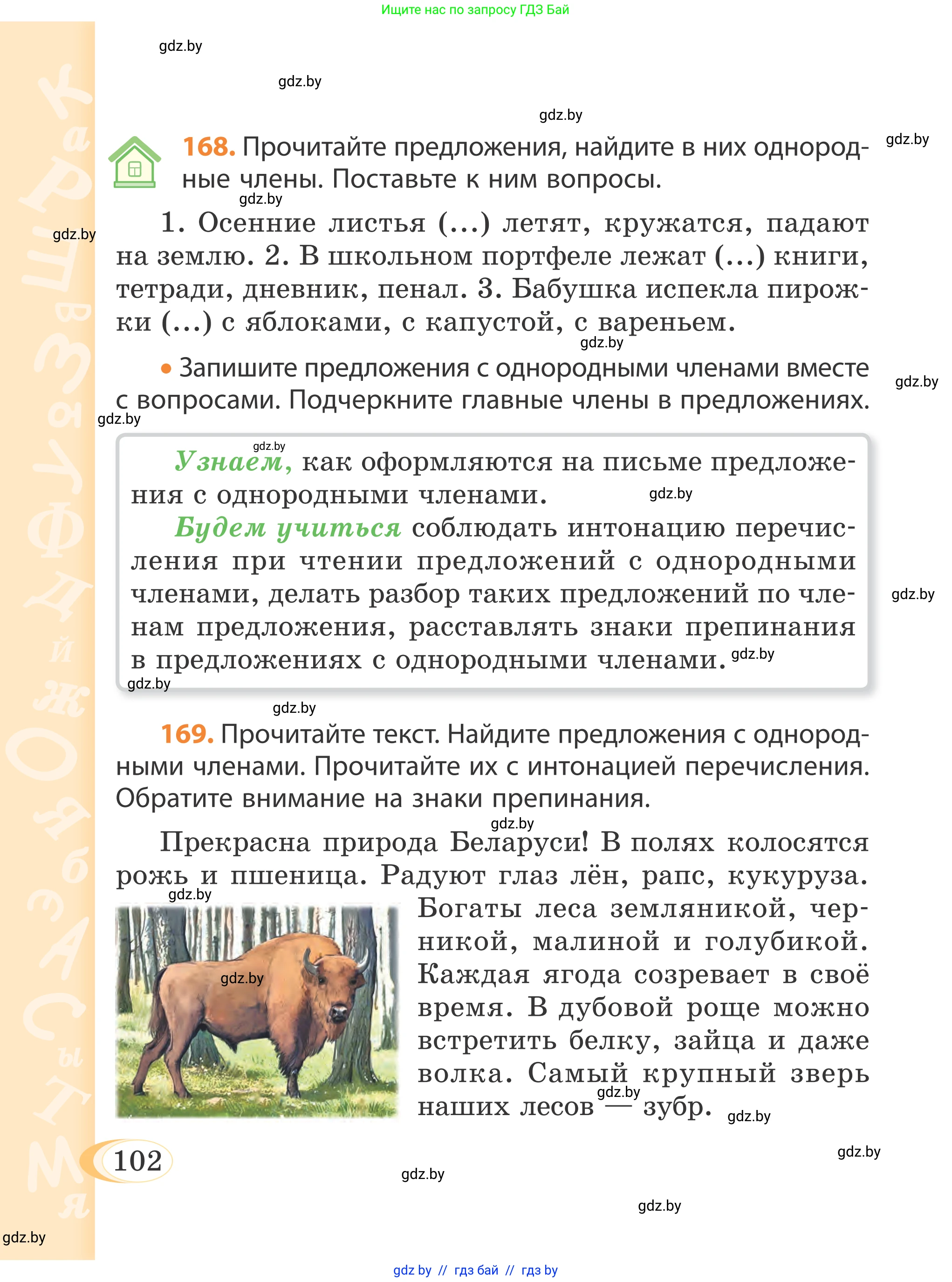 Русский язык, 4 класс Учебник, авторы: Антипова Маргарита Борисовна, Верниковская Алла Викторовна, Грабчикова Елена Самарьевна, издательство Академия образования, Минск, 2024, оранжевого цвета, Часть 2, страница 102