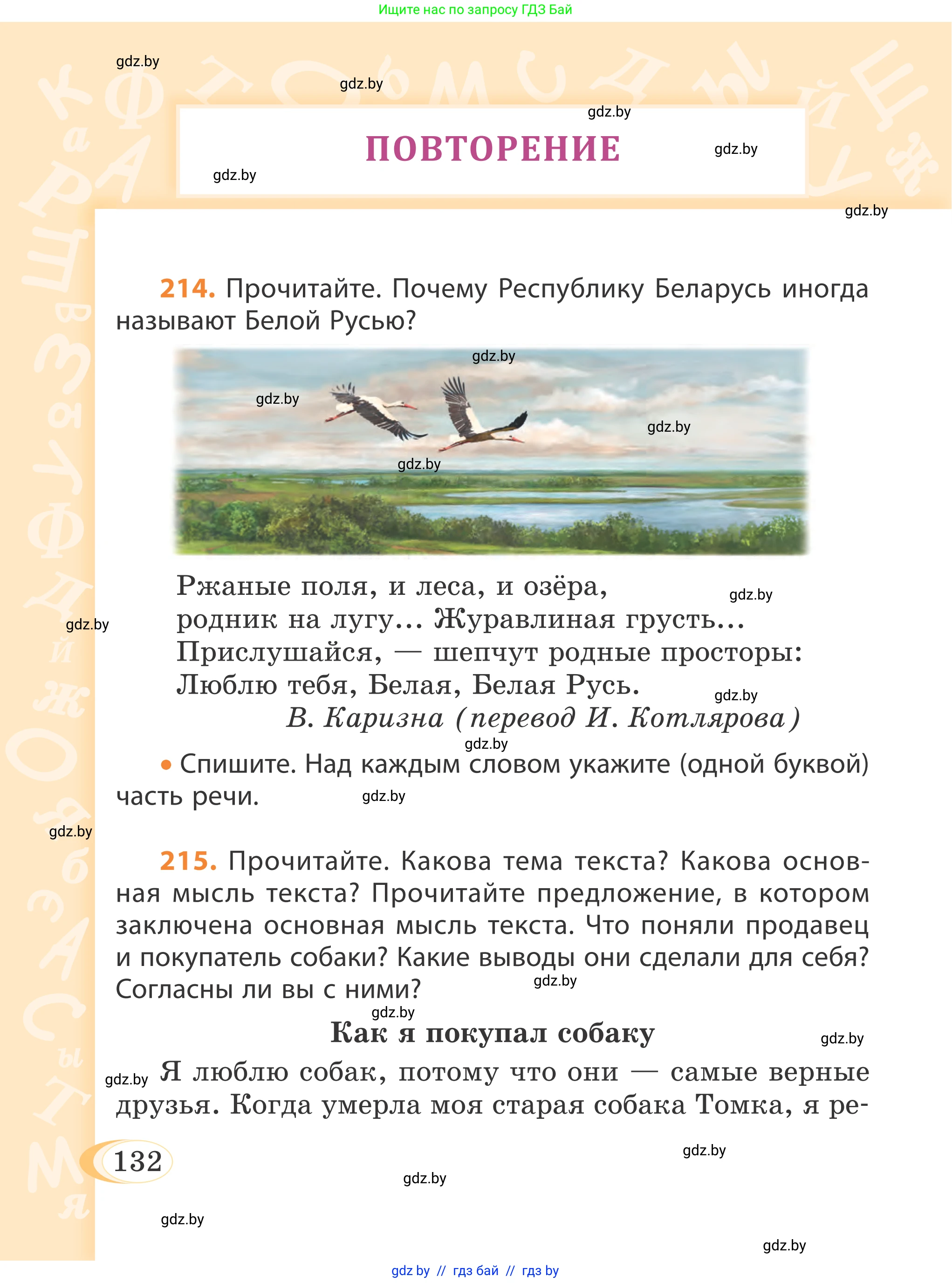 Русский язык, 4 класс Учебник, авторы: Антипова Маргарита Борисовна, Верниковская Алла Викторовна, Грабчикова Елена Самарьевна, издательство Академия образования, Минск, 2024, оранжевого цвета, Часть 2, страница 132