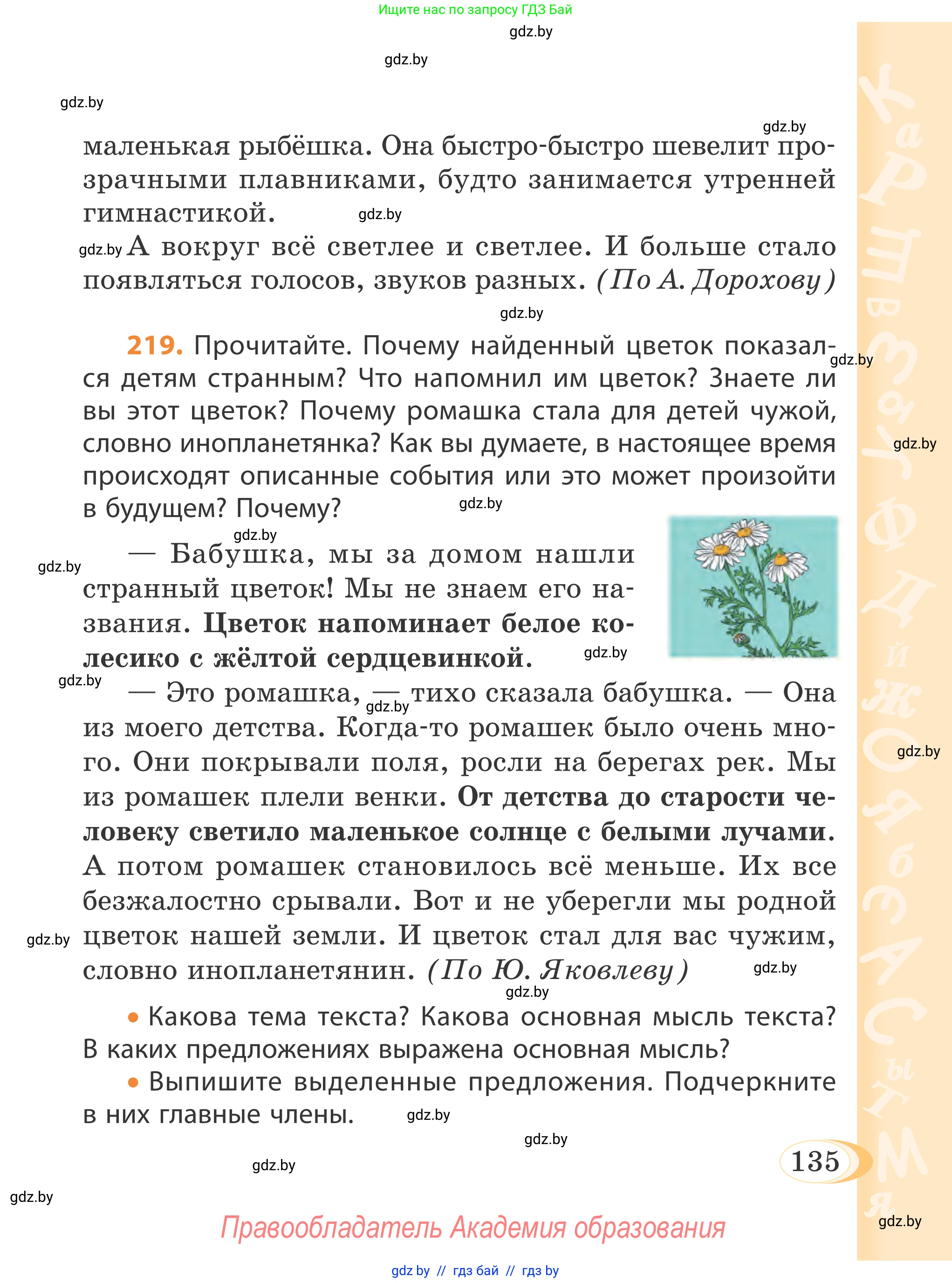 Русский язык, 4 класс Учебник, авторы: Антипова Маргарита Борисовна, Верниковская Алла Викторовна, Грабчикова Елена Самарьевна, издательство Академия образования, Минск, 2024, оранжевого цвета, Часть 2, страница 135
