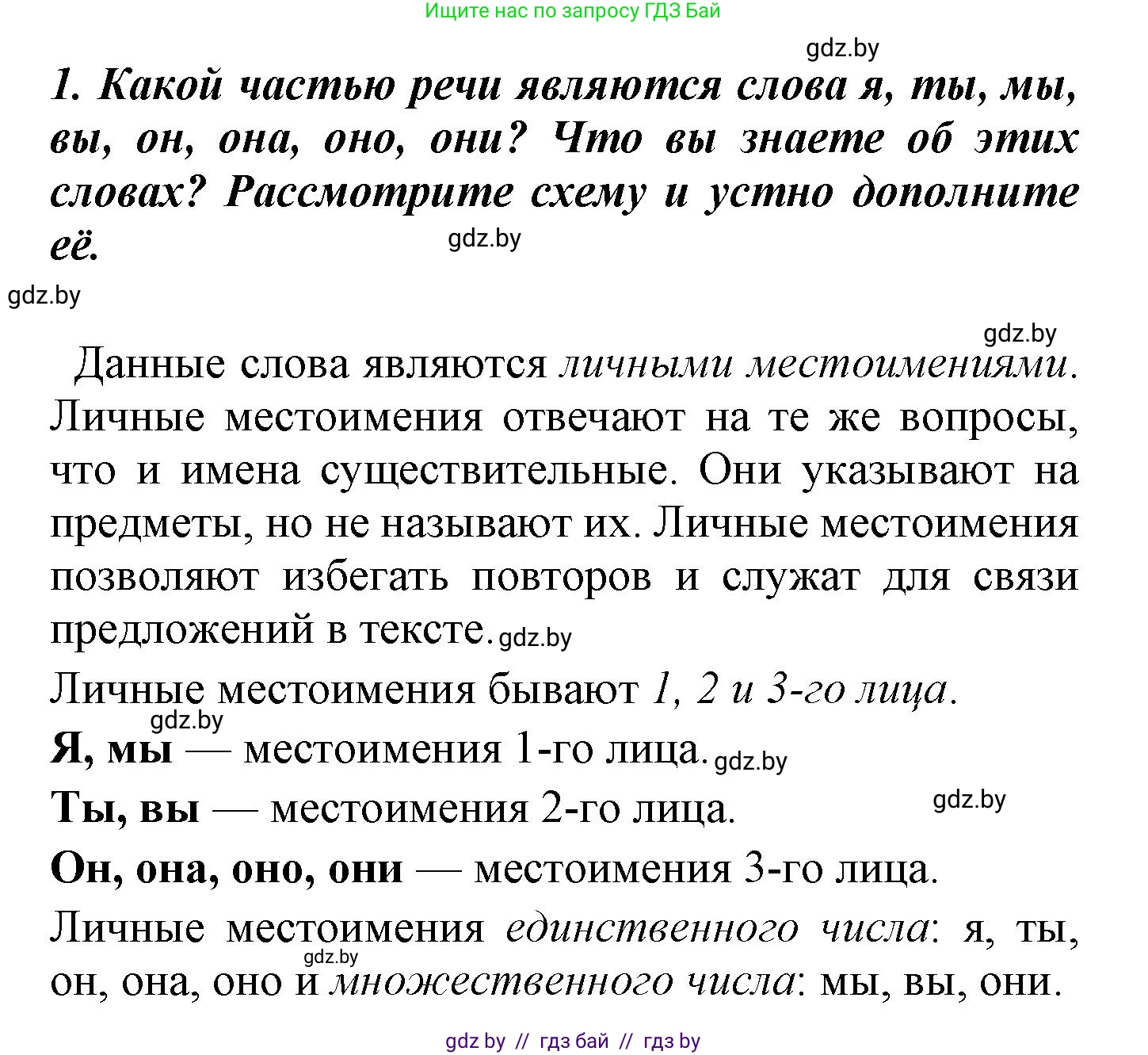 Русский язык, 4 класс Учебник, авторы: Антипова Маргарита Борисовна, Верниковская Алла Викторовна, Грабчикова Елена Самарьевна, издательство Академия образования, Минск, 2024, оранжевого цвета, Часть 2, страница 21, номер 1, Решение